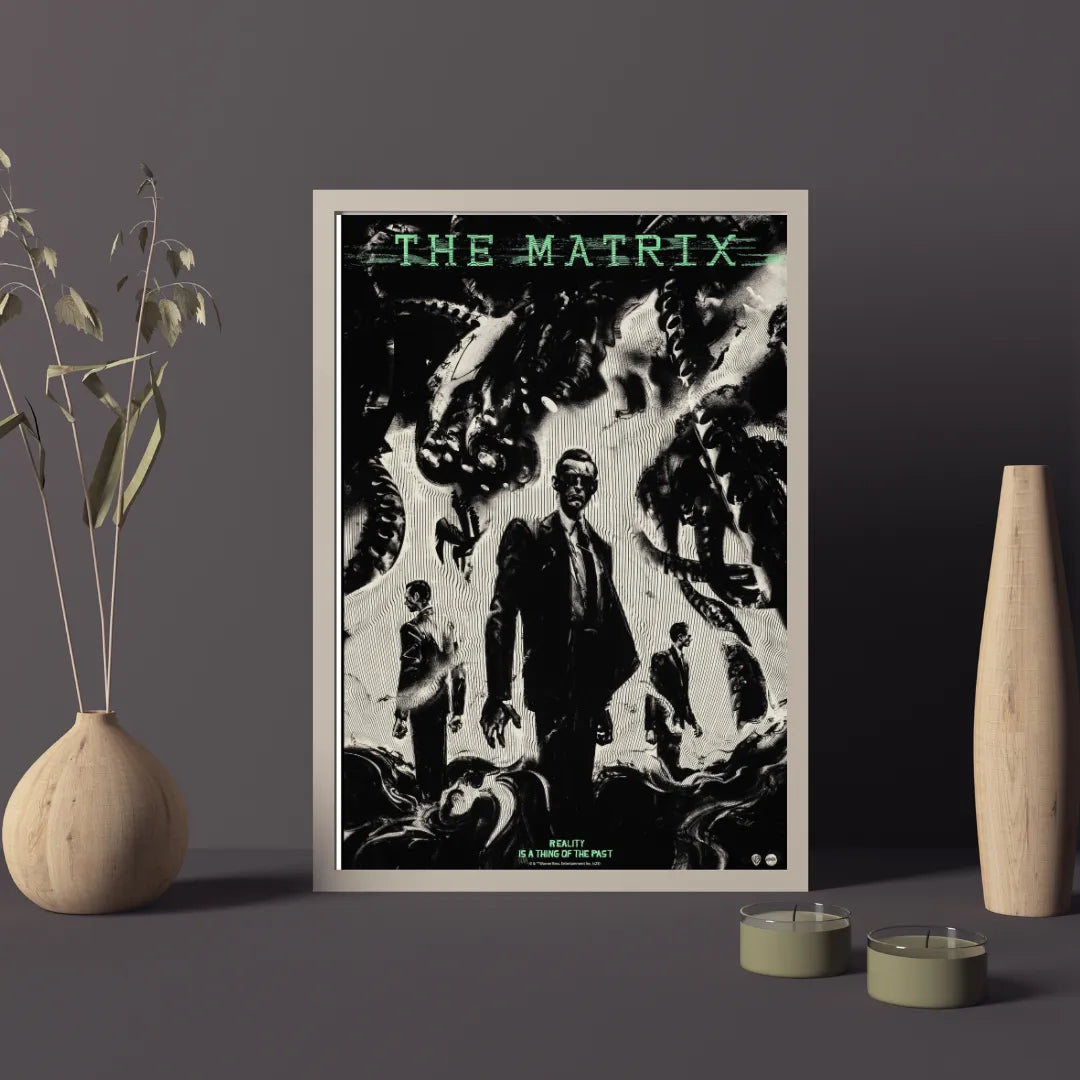 THE MATRIX VINTAGE MOVIE POSTER HQ