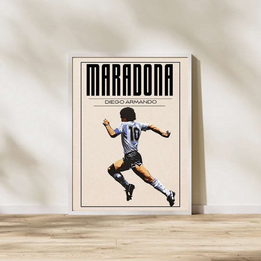 MARADONA SPORT POSTER HQ FOOTBALL, ARGENTINA