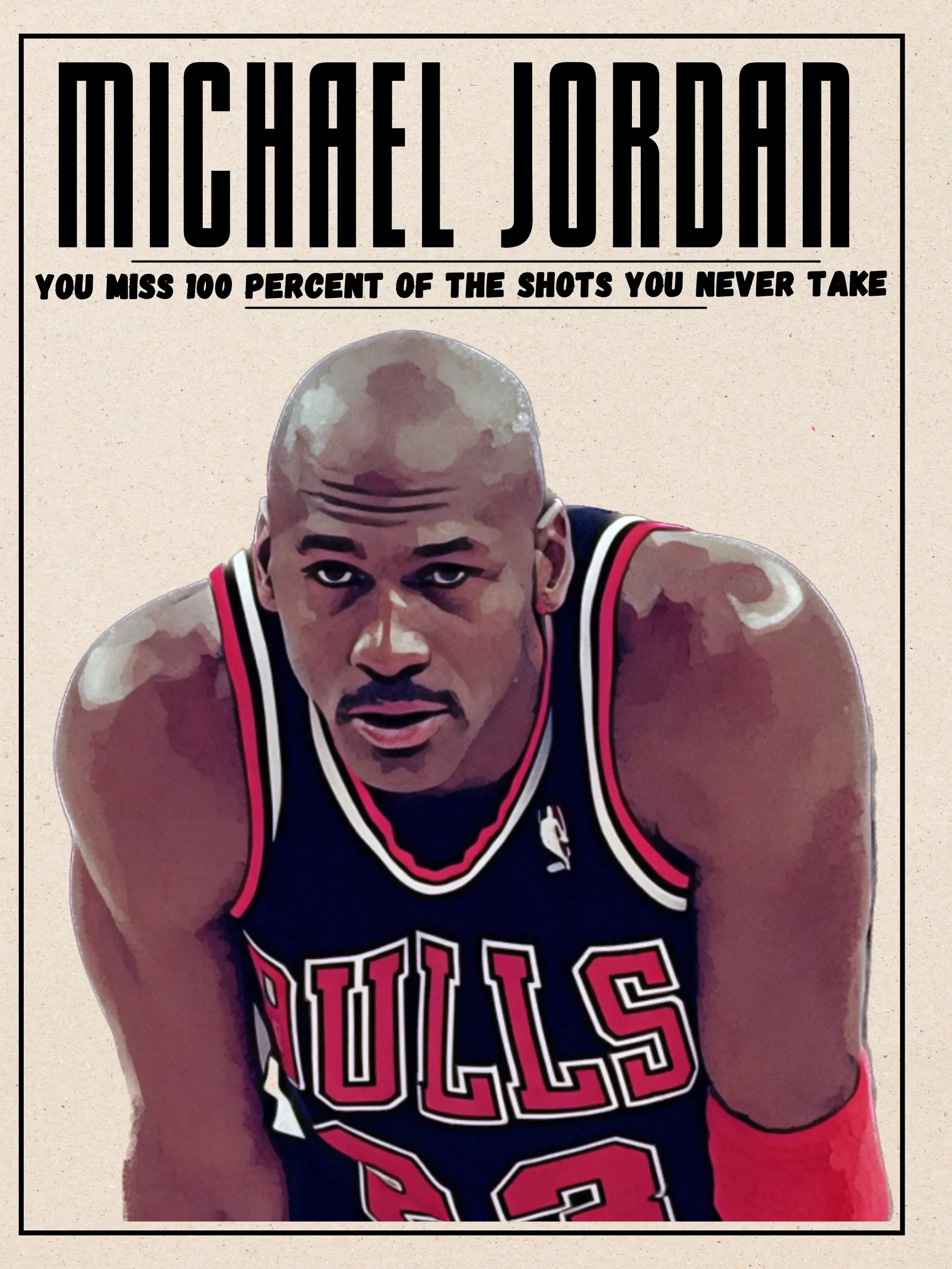 MICHAEL JORDAN, NBA, BALONCESTO, CARTEL DEPORTIVO HQ