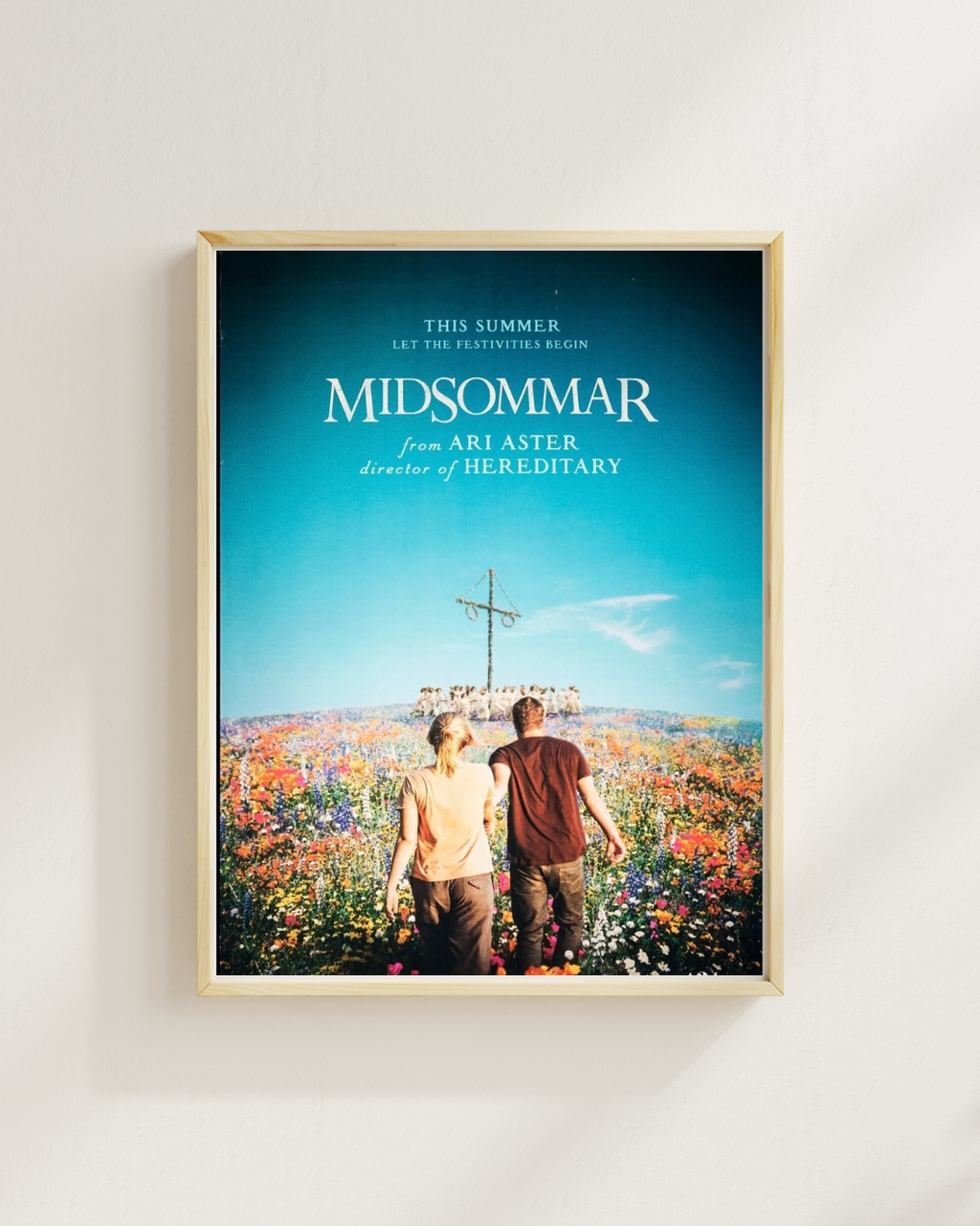 MIDSOMMAR, FLORENCE PUGH, 2019, Movie poster reproduction, VINTAGE, HQ