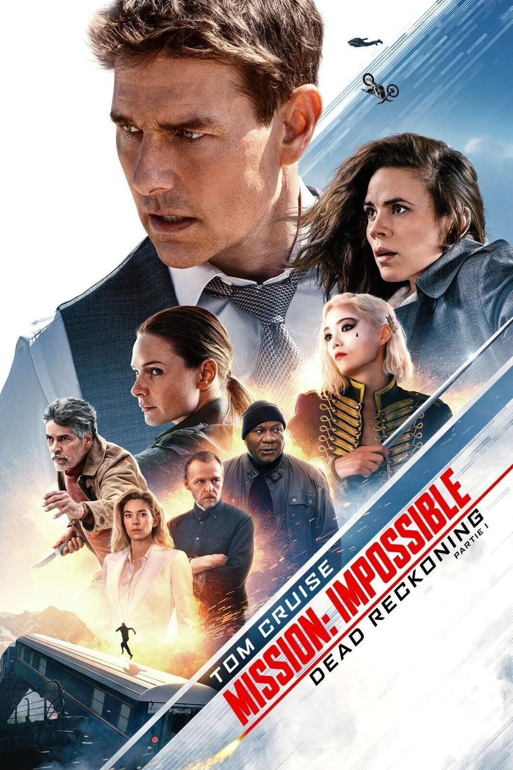 MISSION IMPOSSIBLE DEAD RECKONING TOM CRUISE repro affiche cinema HQ