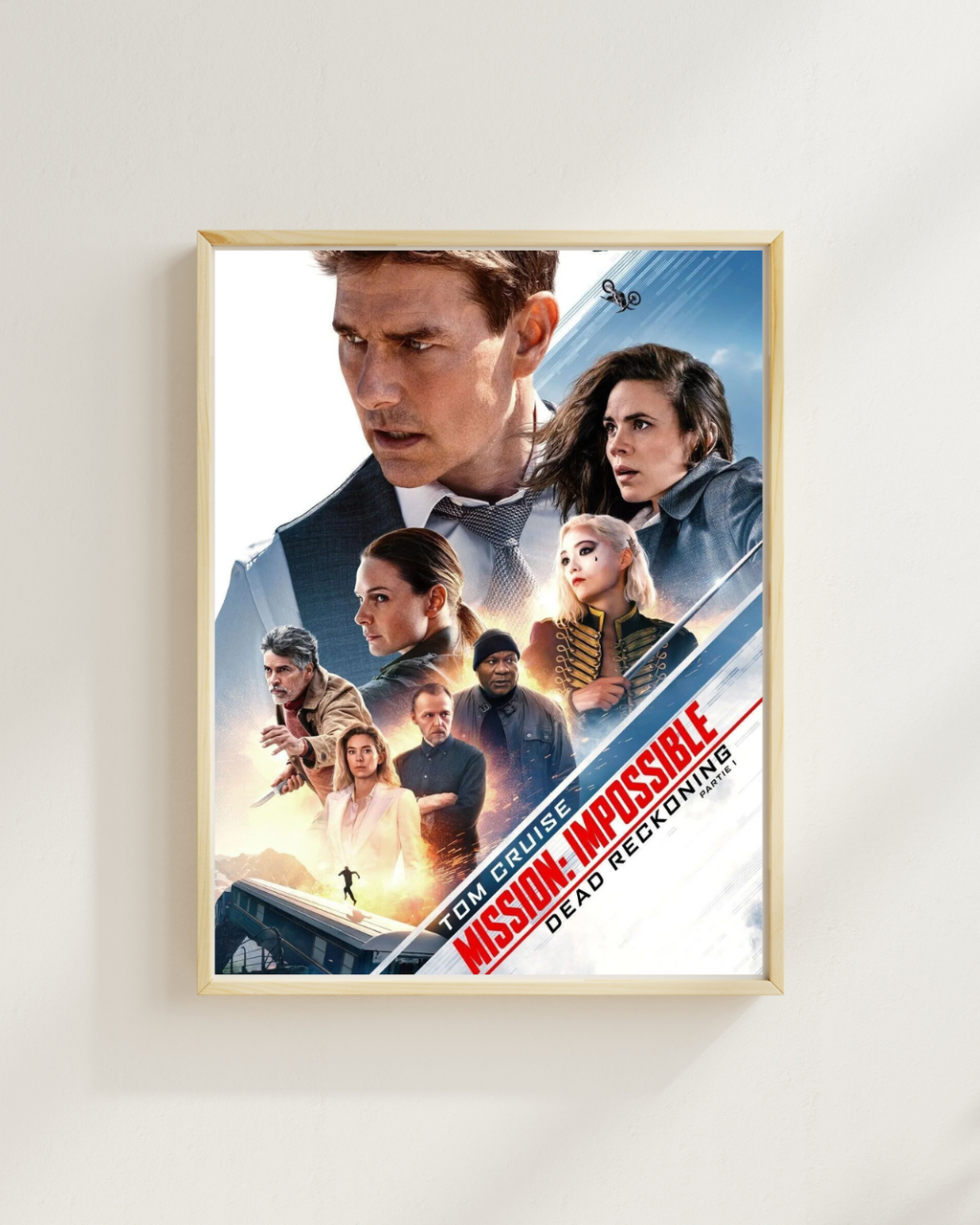 MISSION IMPOSSIBLE DEAD RECKONING TOM CRUISE repro affiche cinema HQ