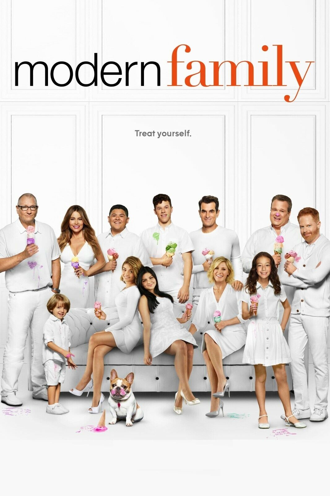 MODERN FAMILY AFFICHE VINTAGE TV SHOWS POSTER HQ