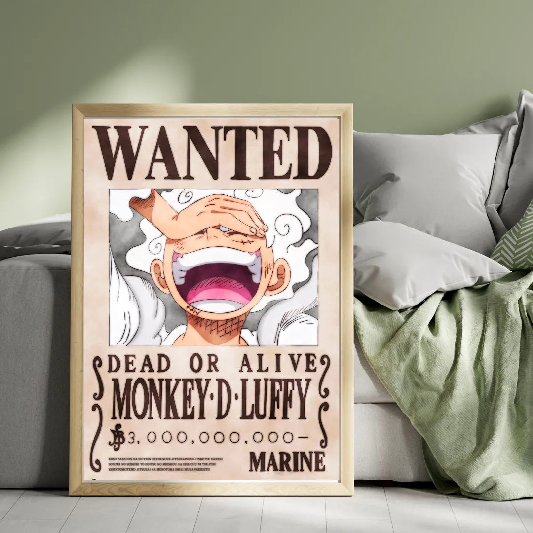 MONKEY D. LUFFY – STRAW HAT LEGEND 2001, AFFICHES VINTAGES MOVIE POSTER HQ