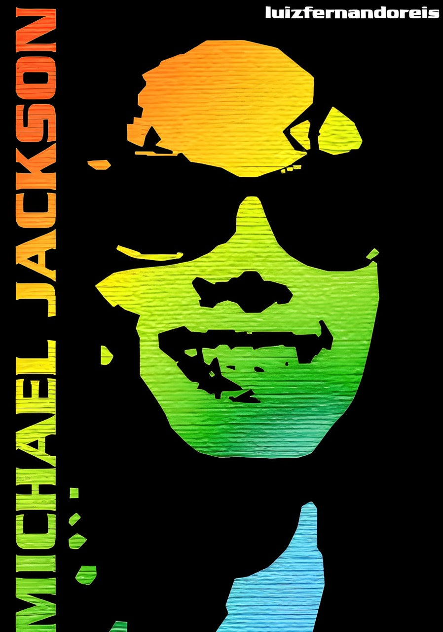 AFFICHE_MICHAEL_JACKSON_POP_ART_PORTRAIT_COLORÉ