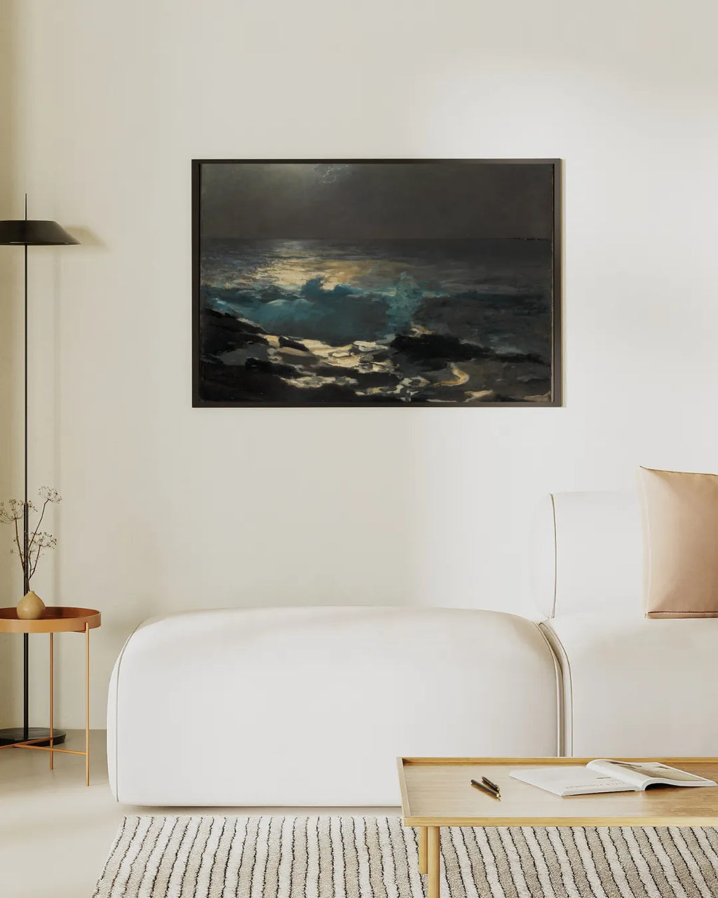 Moonlight Wood Island Art Hq – Vintage Retro Cinema Poster | Poster HUB STUDIO