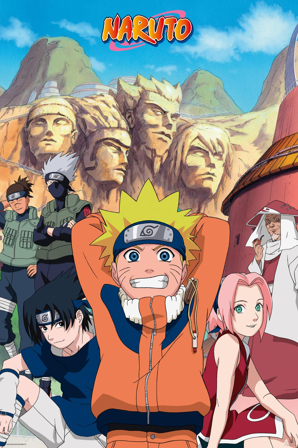 NARUTO VINTAGE MOVIE POSTER HQ