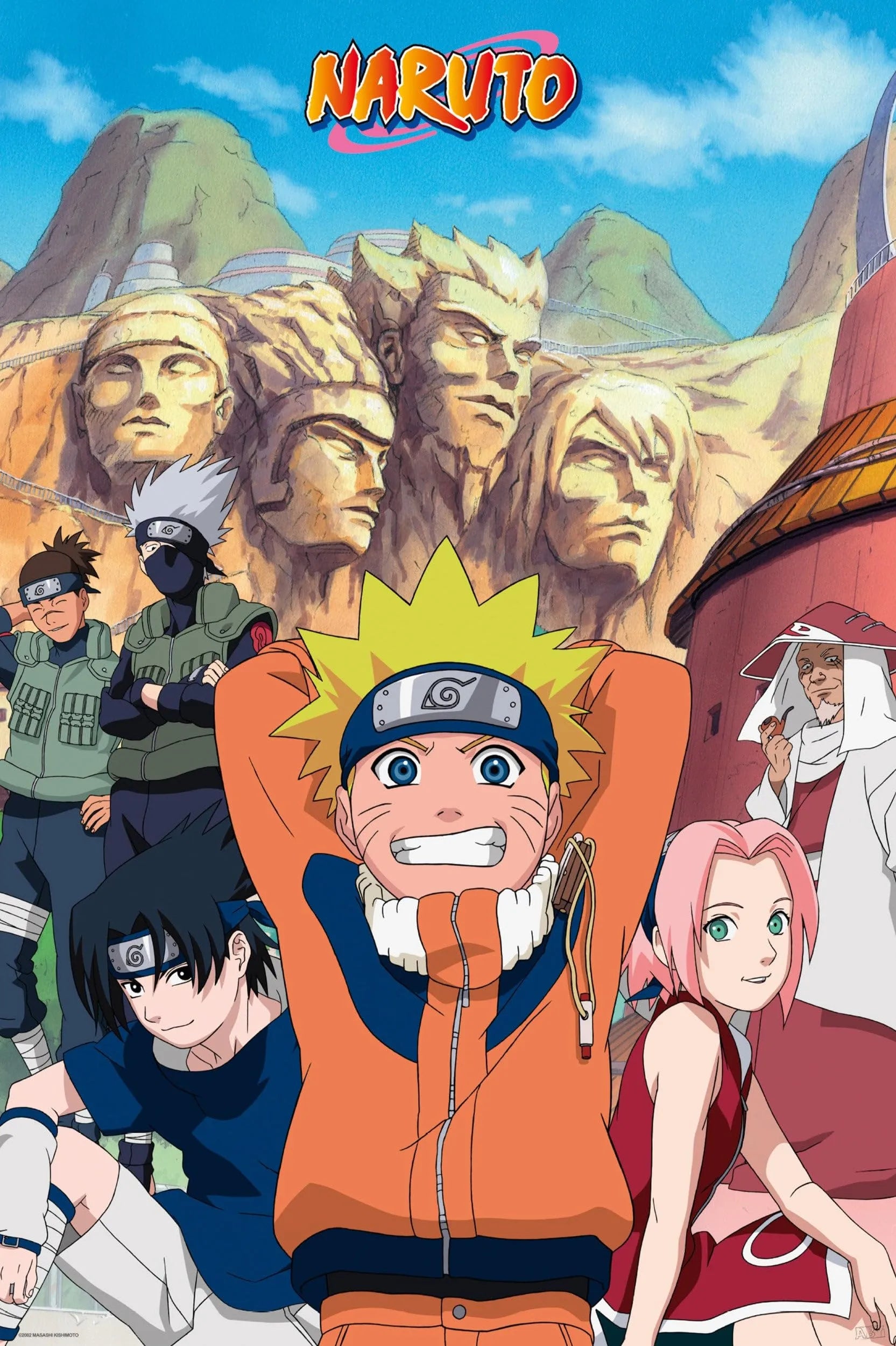 NARUTO VINTAGE MOVIE POSTER HQ