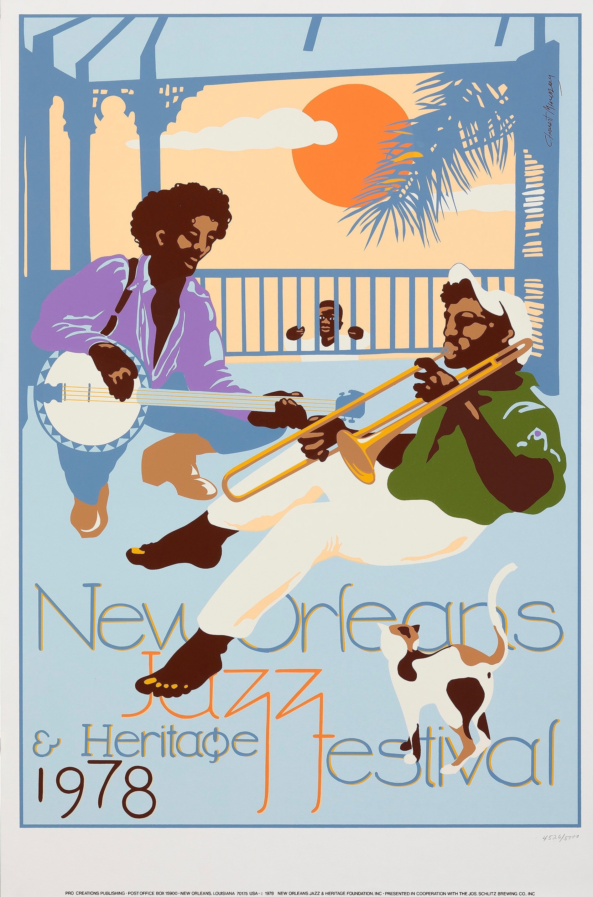 NEW ORLEANS MUSIC POSTER HQ JAZZ