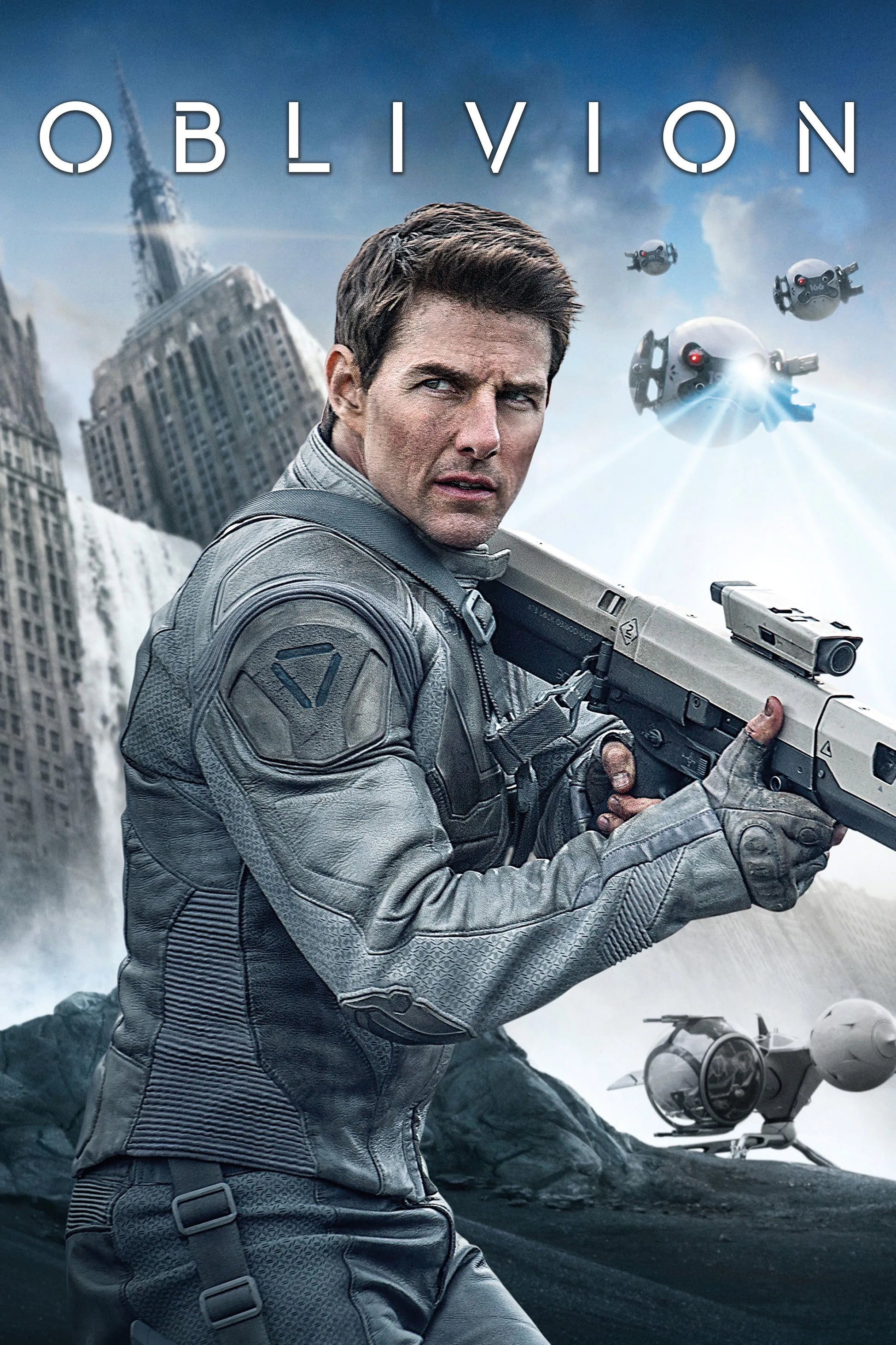 OBLIVION (2013) – AVEC TOM CRUISE – REPRO MOVIE POSTER, VINTAGE, HQ