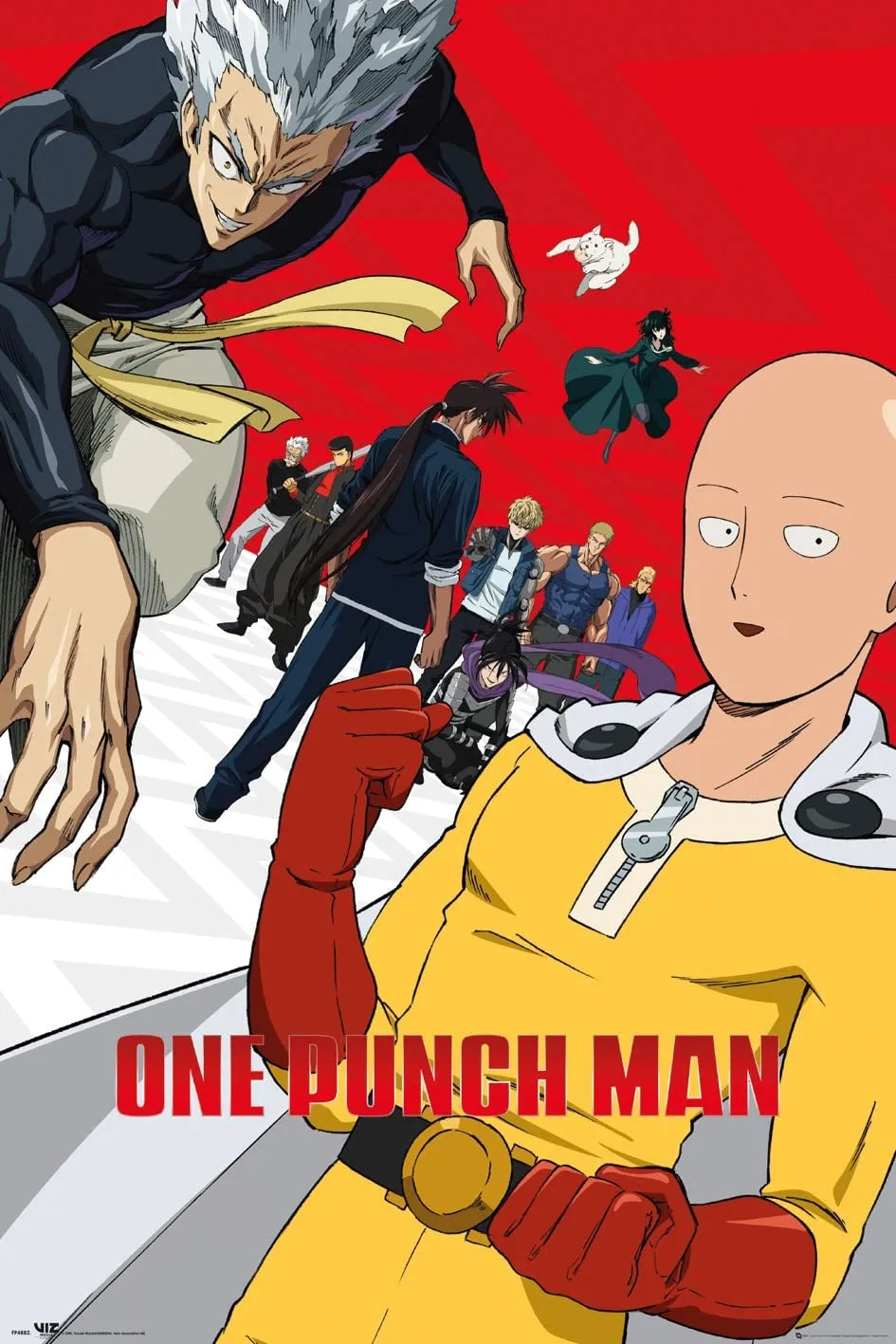 ONE PUNCH MAN – HERO FOR FUN 2015, AFFICHES VINTAGES MOVIE POSTER HQ