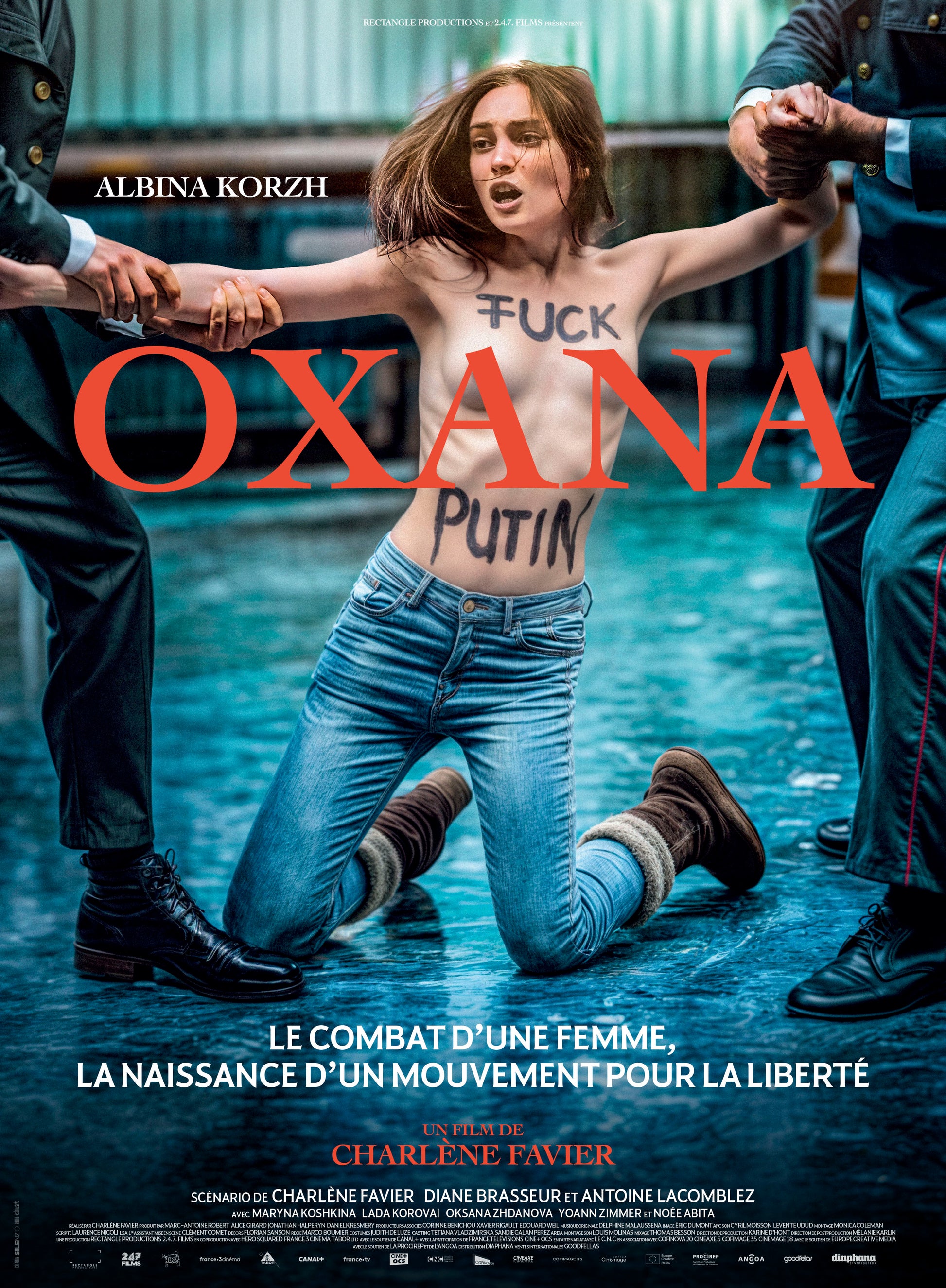 OXANA (2024) | CHARLÈNE FAVIER | POSTER HUB | DRAME, BIOPIC, HQ