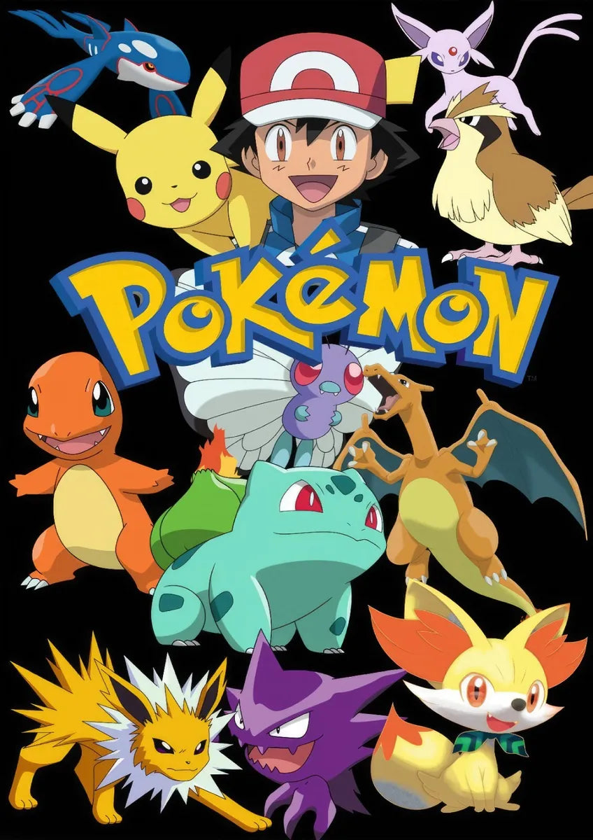 POKÉMON – THE FIRST JOURNEY 1998 AFFICHE VINTAGE MOVIE POSTER HQ