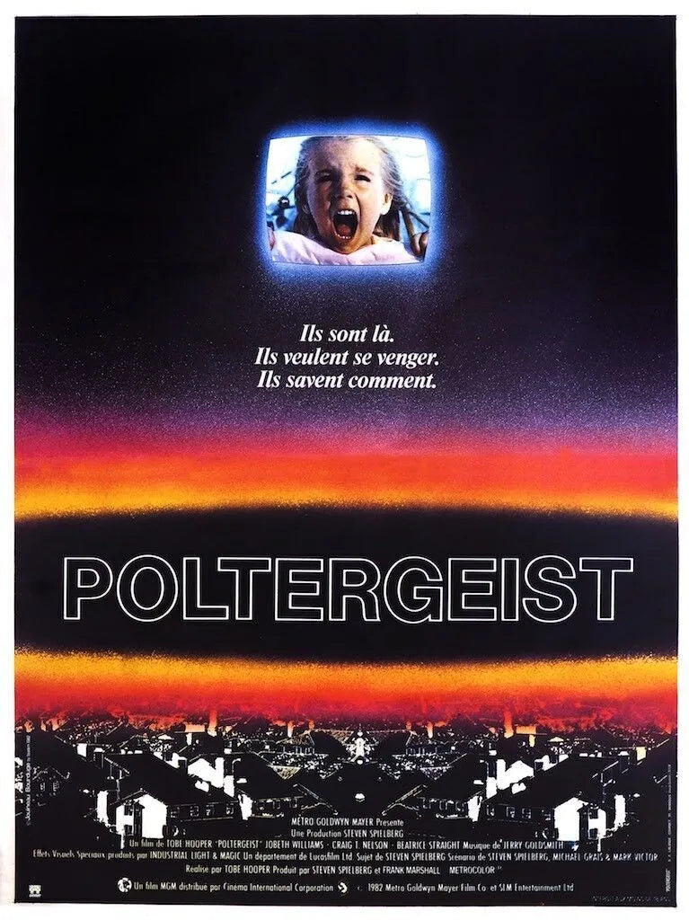 POLTERGEIST, CRAIG T. NELSON, 1982, Repro affiche cinema, HQ
