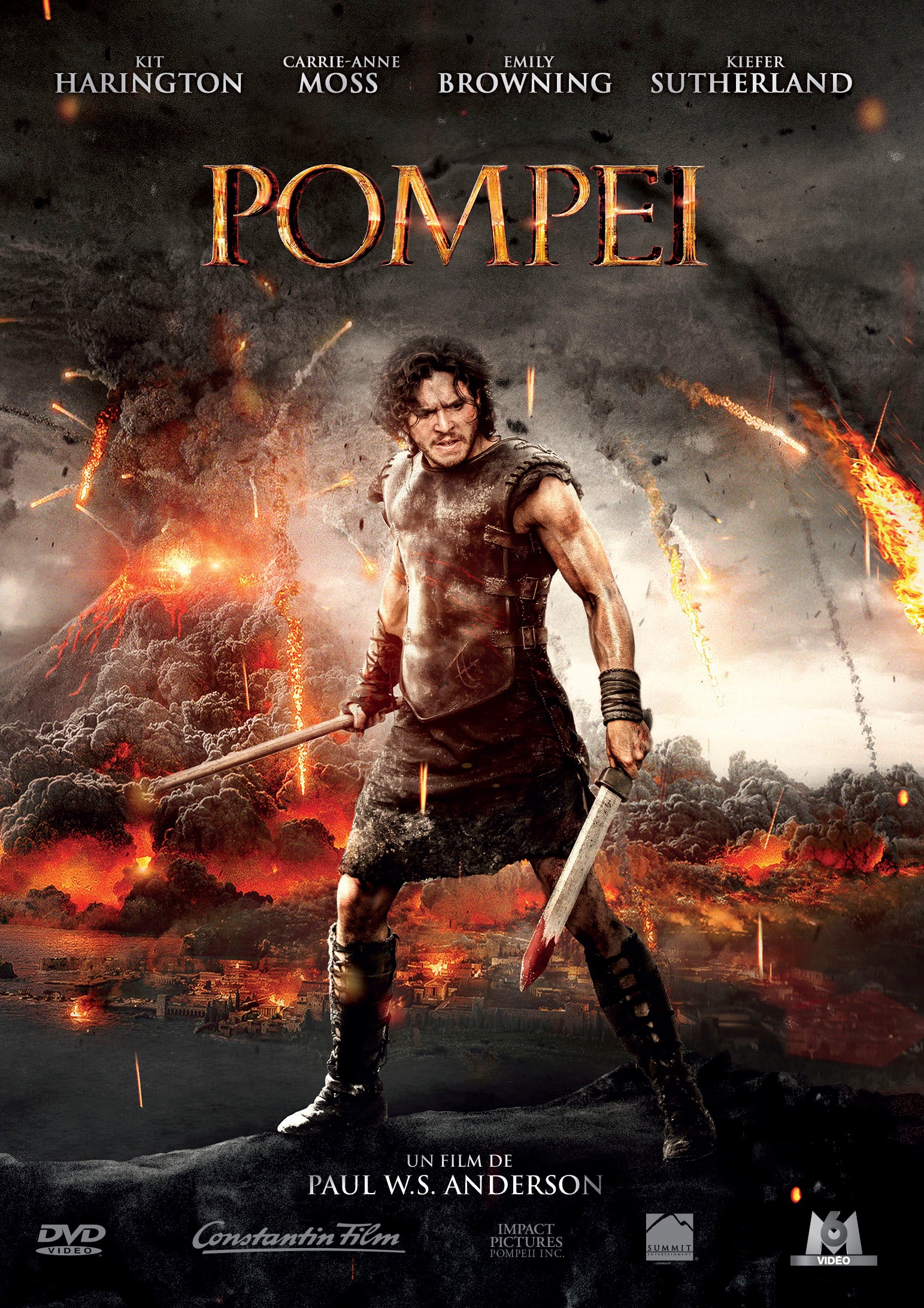 POMPEI (2014) | KIT HARINGTON | POSTER CINÉMA ÉPIQUE | POSTER HUB STUDIO RÉTRO | HQ