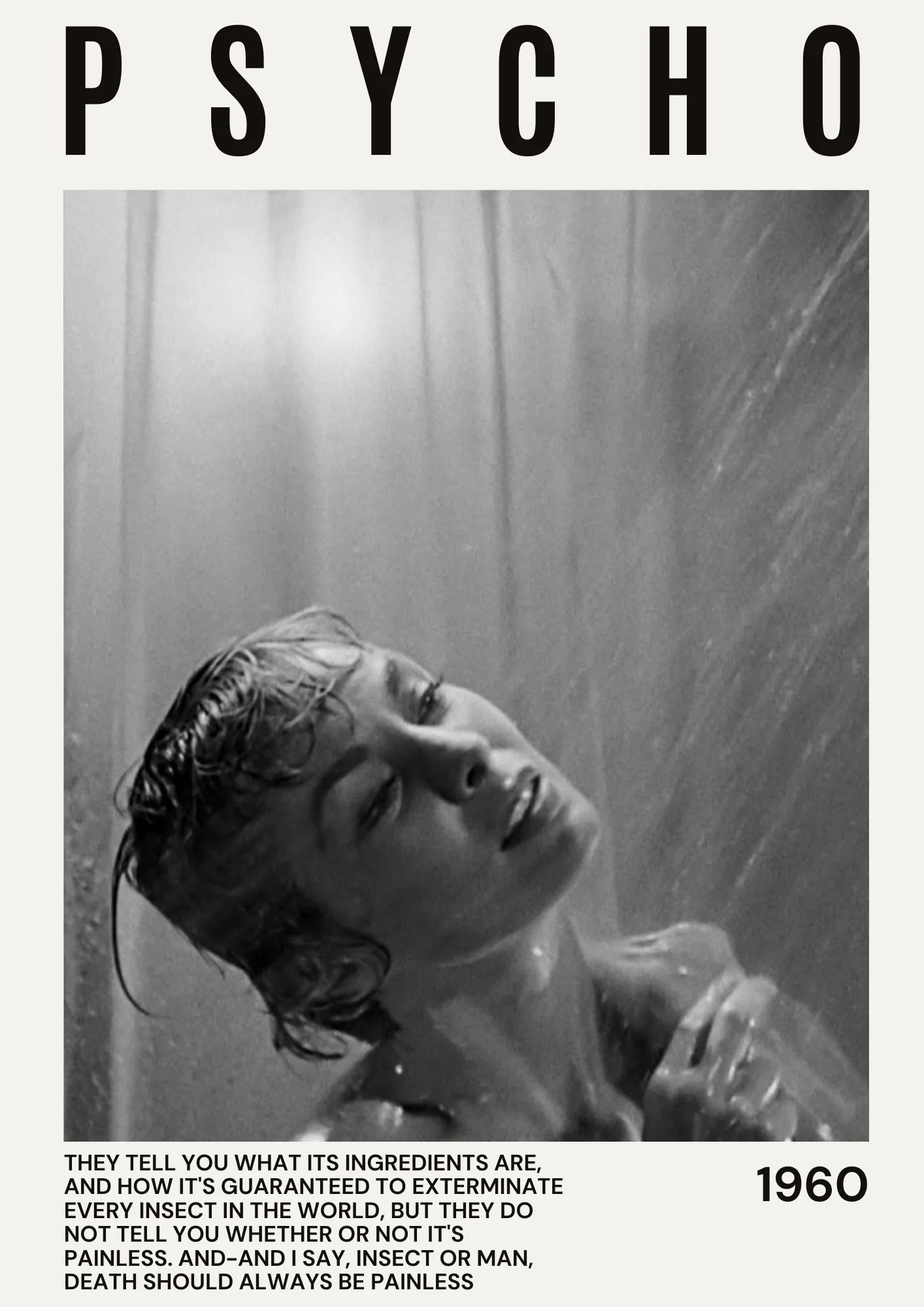 PSYCHO MOVIE POSTER HQ