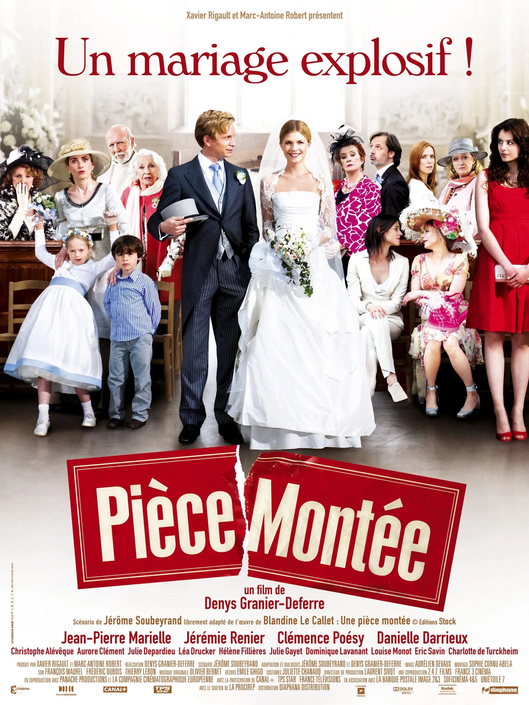 Pièce Montée – Affiche Vintage Cinéma Rétro | Poster Hub Studio
