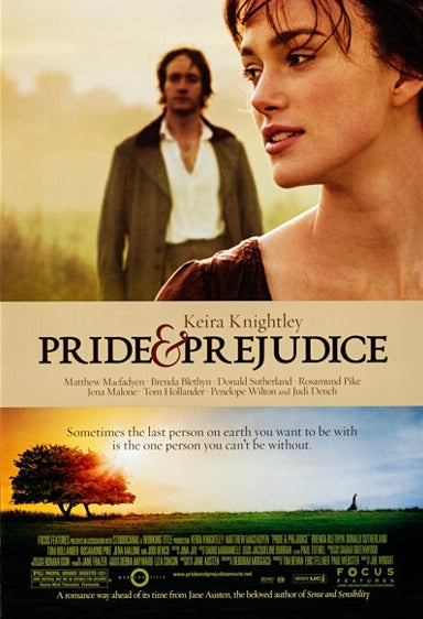 ORGUEIL ET PRÉJUGÉS – KEIRA KNIGHTLEY – 2005 – FILM ROMANCE / DRAME – REPRODUCTION (Copie)