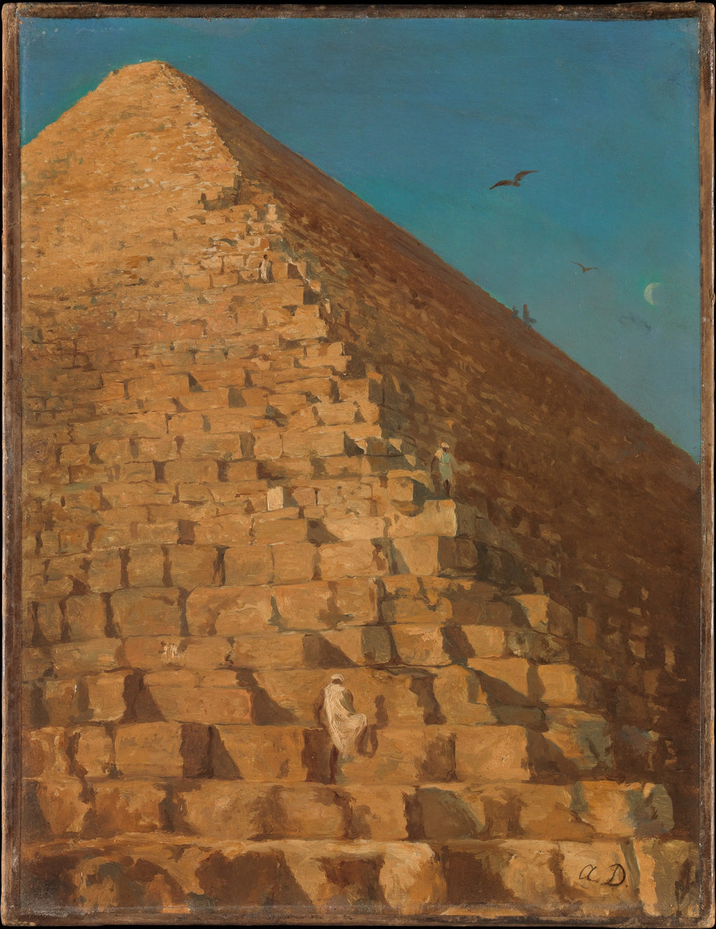 Pyramid Of Giza Art Hq – Vintage Retro Cinema Poster | Poster HUB STUDIO