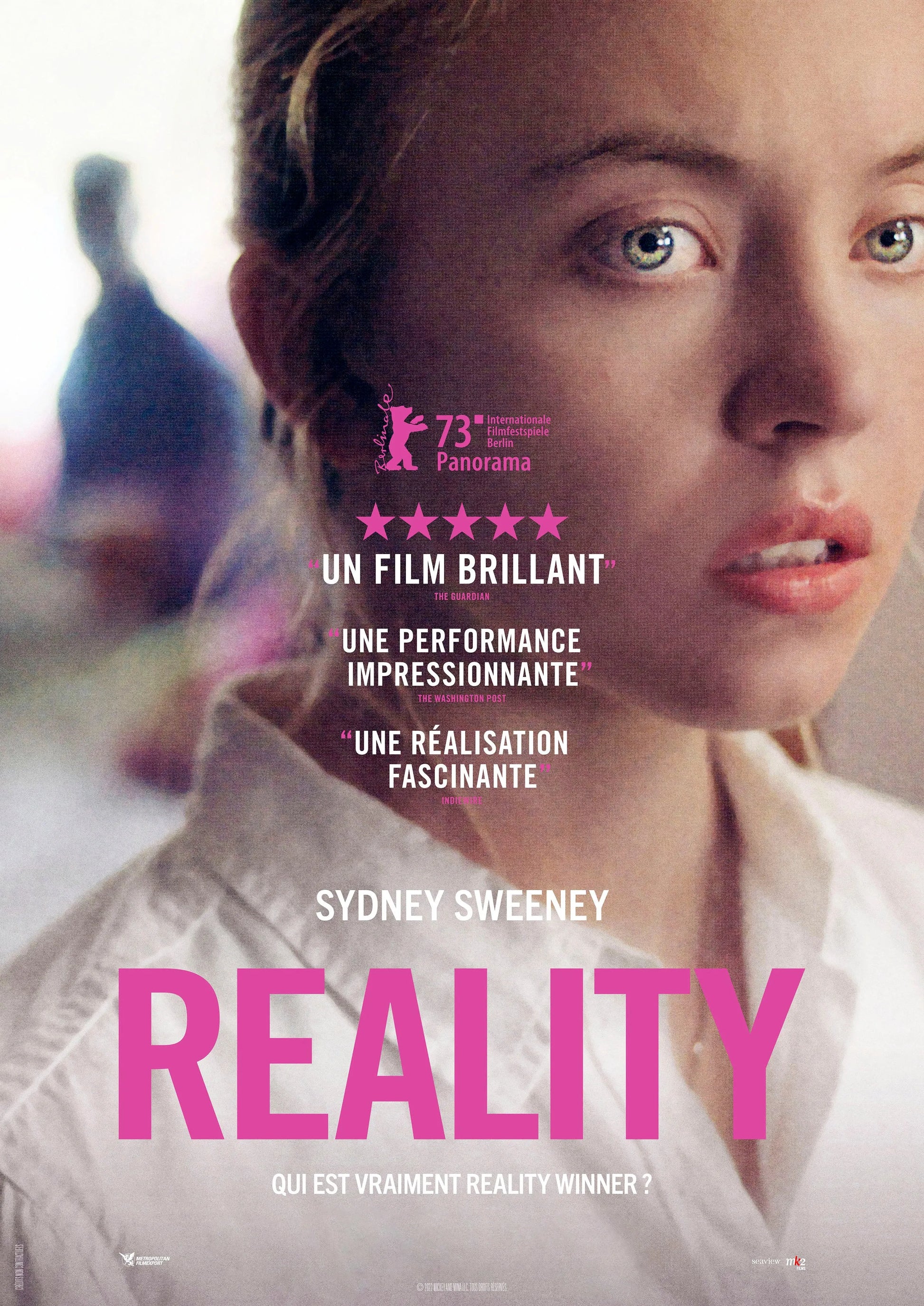 REALITY AFFICHE VINTAGE MOVIE POSTER HQ SYDNEY SWEENEY
