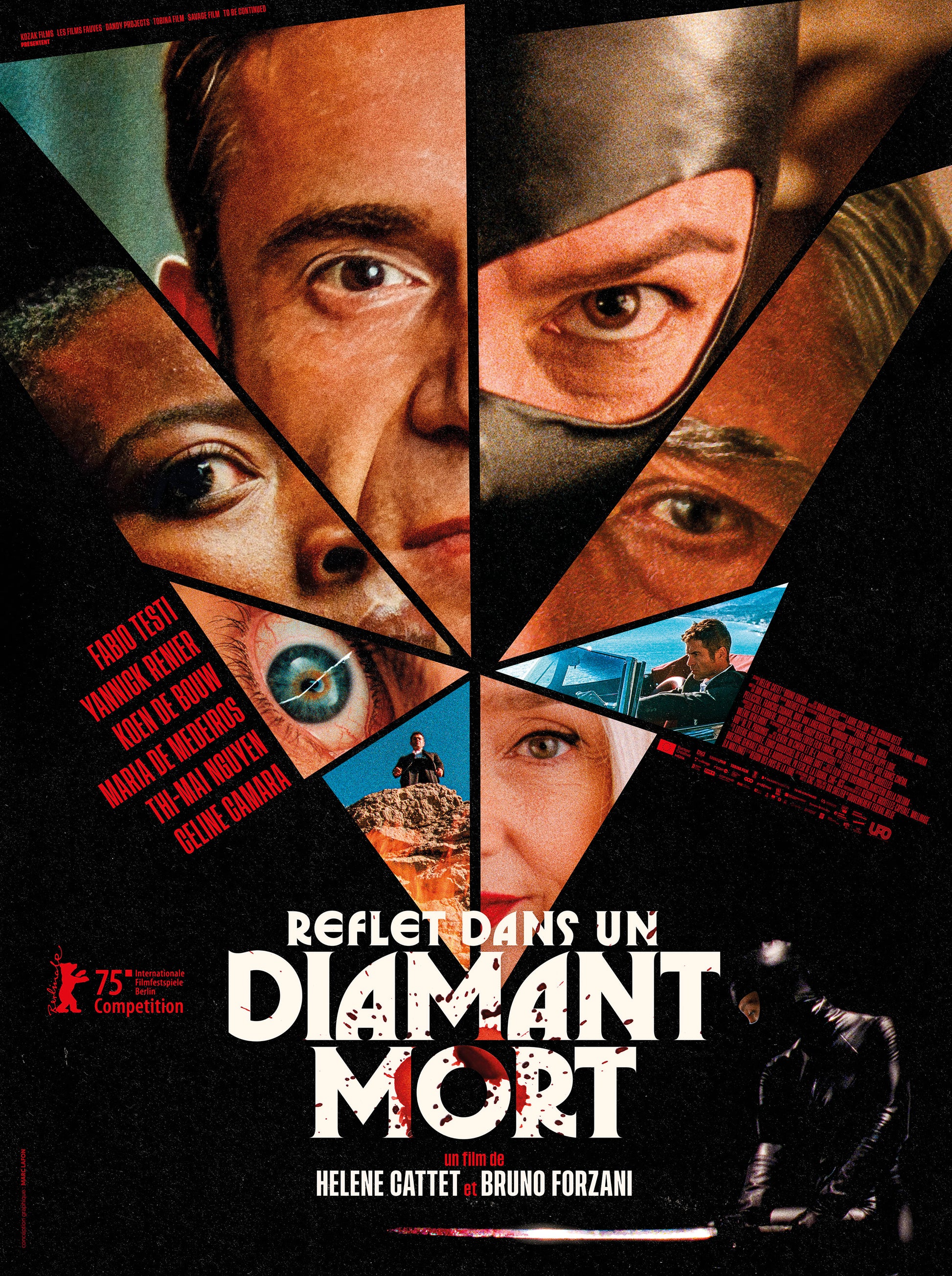 DEAD DIAMOND REFLECTION (2024) | HÉLÈNE CATTET & BRUNO FORZANI | POSTER HUB | THRILLER, HQ