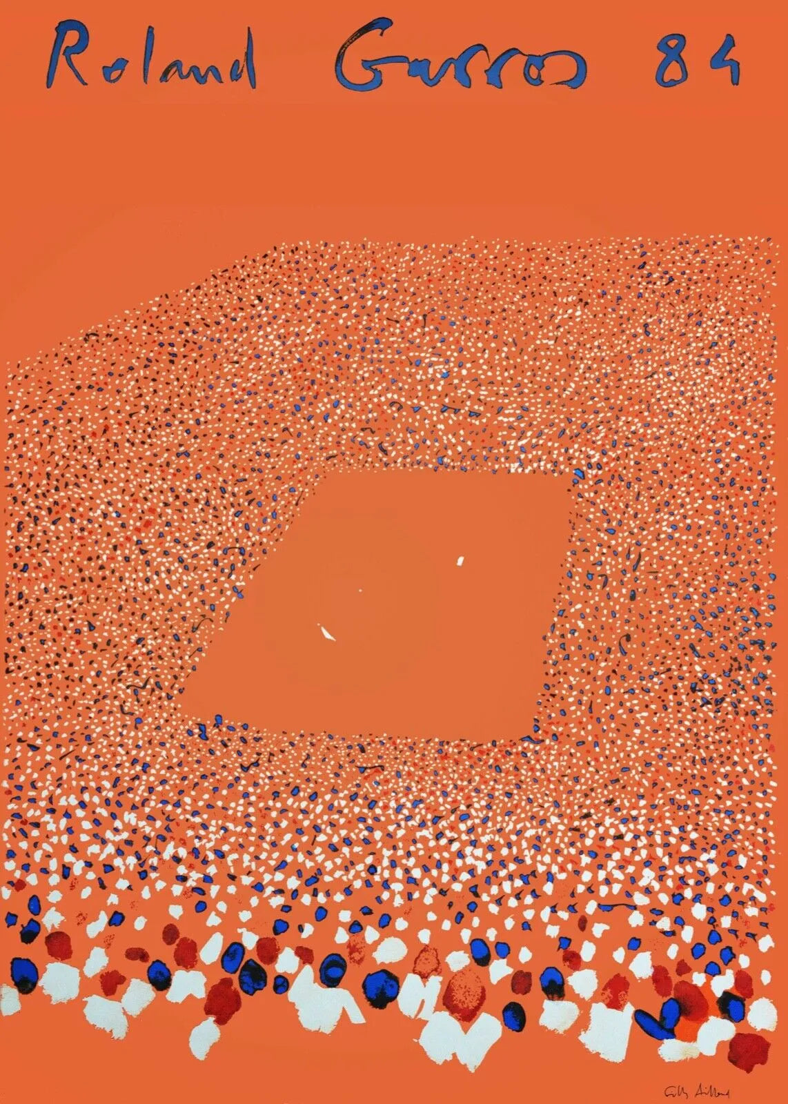 ROLAND GARROS 1984 – L POSTER- REPRO MOVIE POSTER, VINTAGE, HQ