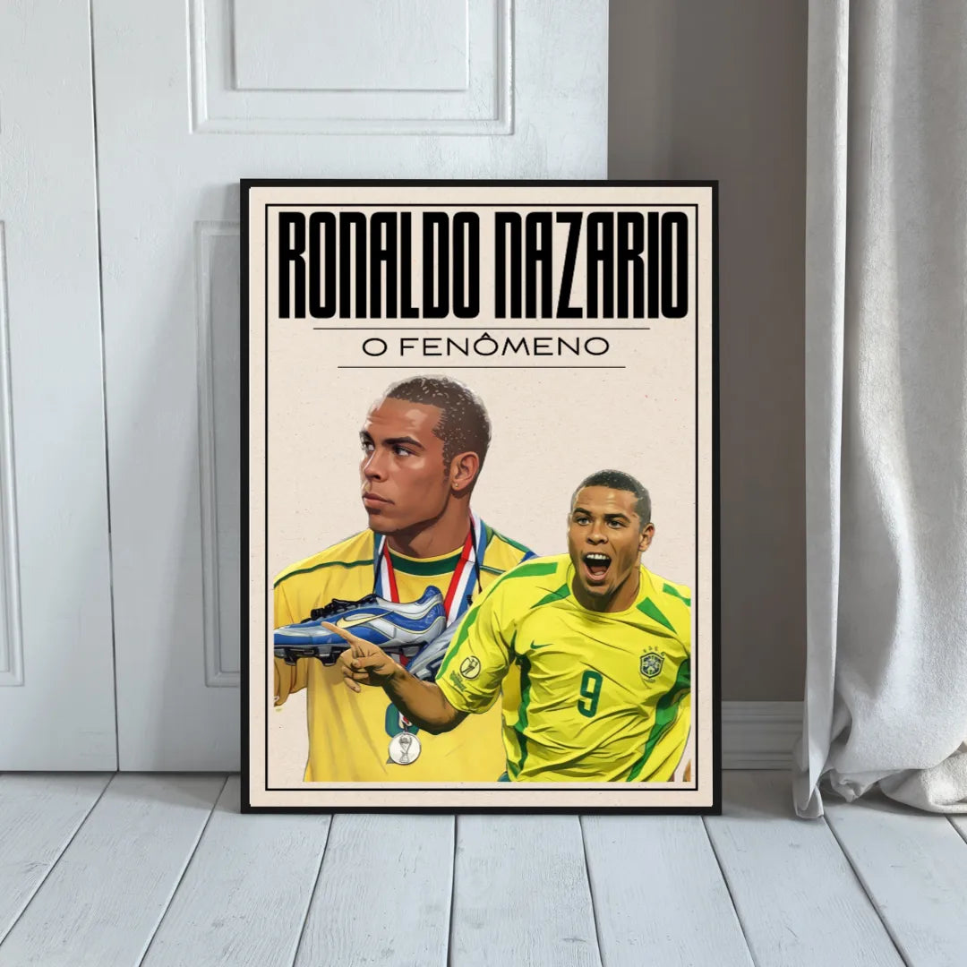 RONALDO NAZARIO SPORT POSTER HQ
