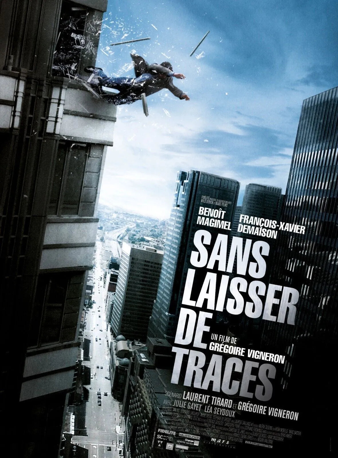 SANS LAISSER DE TRACES, BENOIT MAGIMEL, 2010, Repro affiche de cinema, HQ