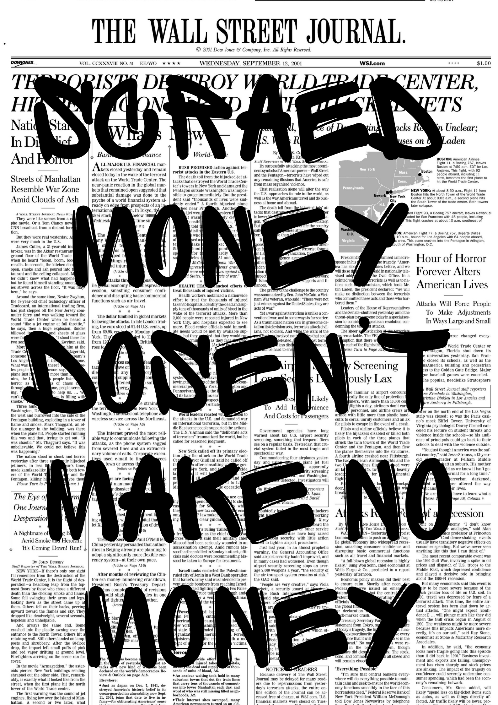 Scared Money Don't Make No Money Motivational Poster Hq – Vintage Retro Cinema Poster | Poster HUB STUDIO