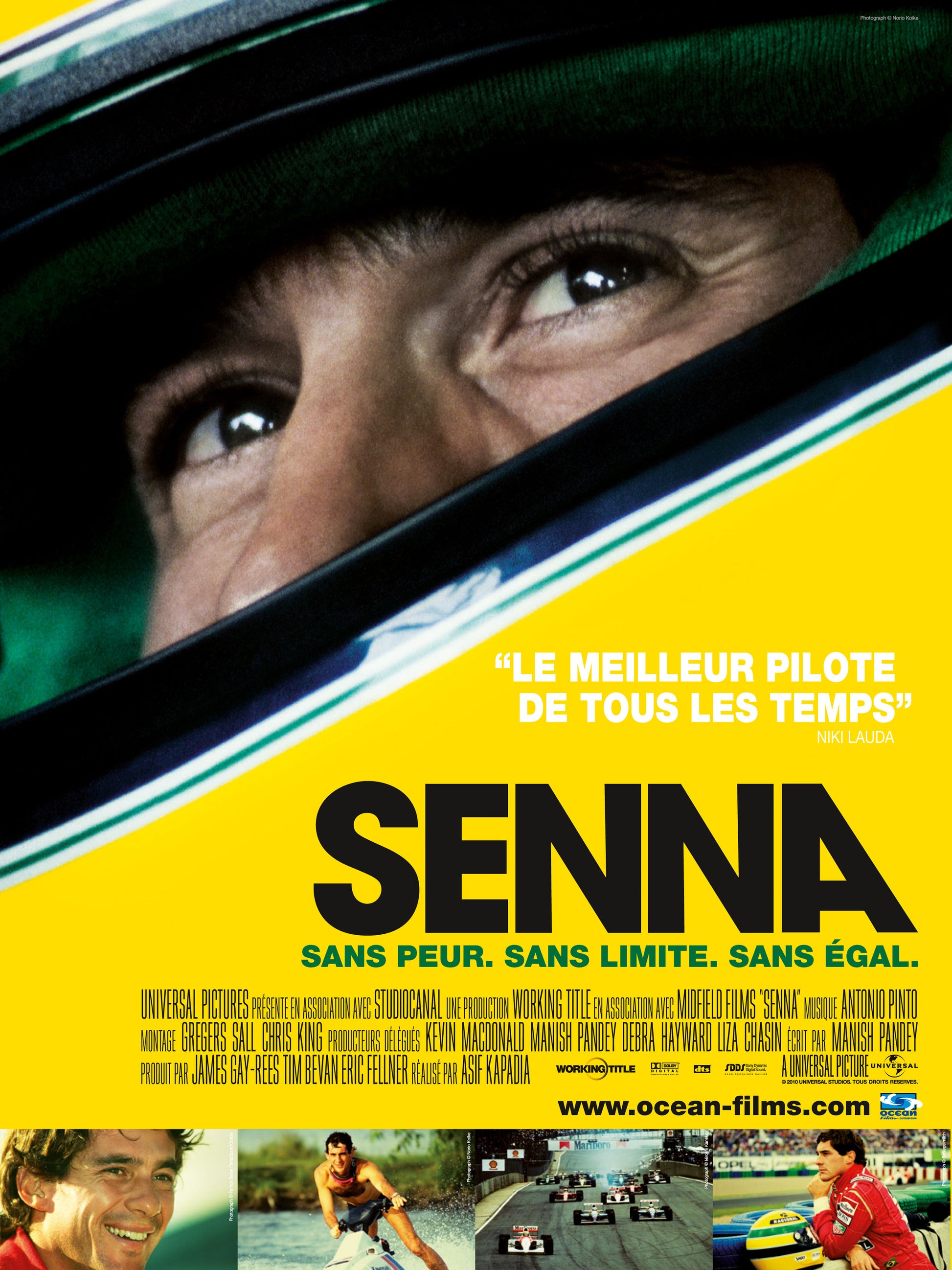 SENNA (2010) | AYRTON SENNA | POSTER CINÉMA VINTAGE | POSTER HUB STUDIO RÉTRO | HQ