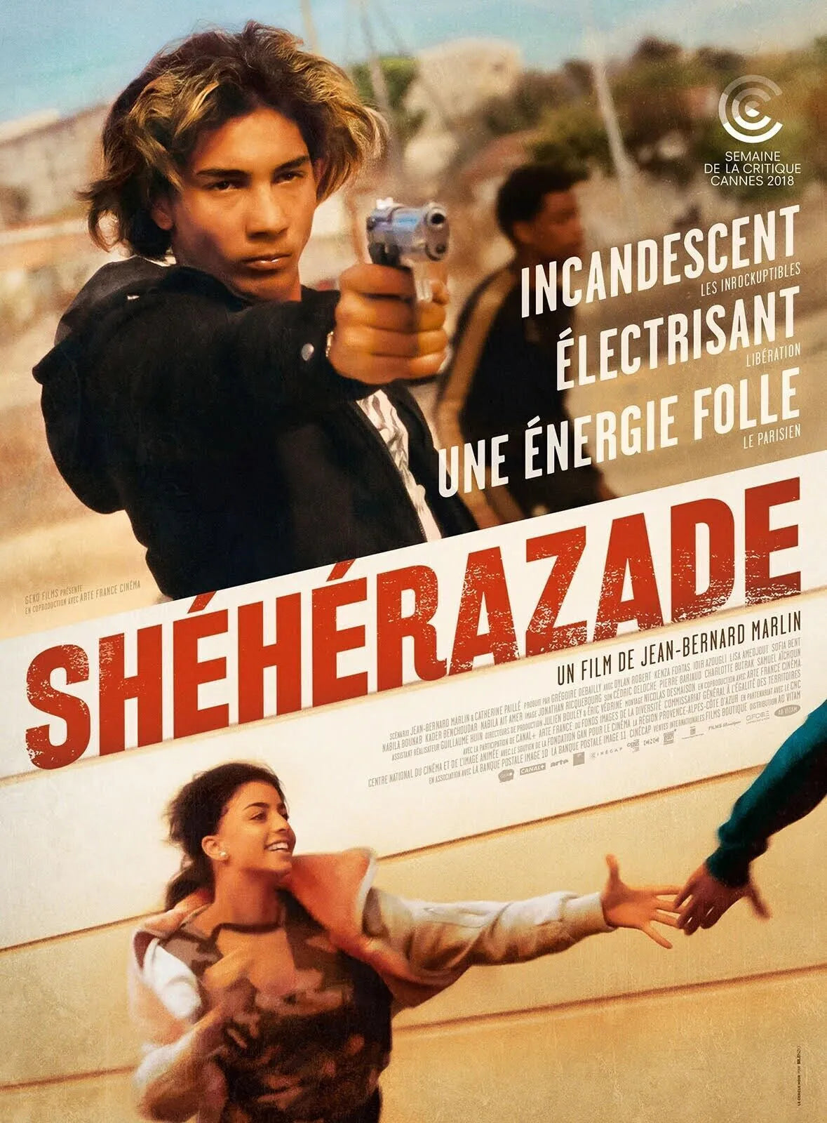 SHÉHÉRAZADE, DYLAN ROBERT, 2018, REPRO AFFICHE VINTAGE CINEMA, HQ