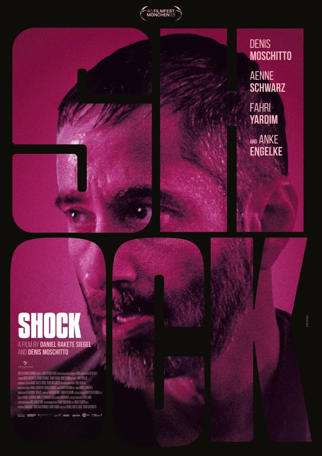 SHOCK, DENIS MOSCHITTO, 2023, repro affiche de cinema, HQ