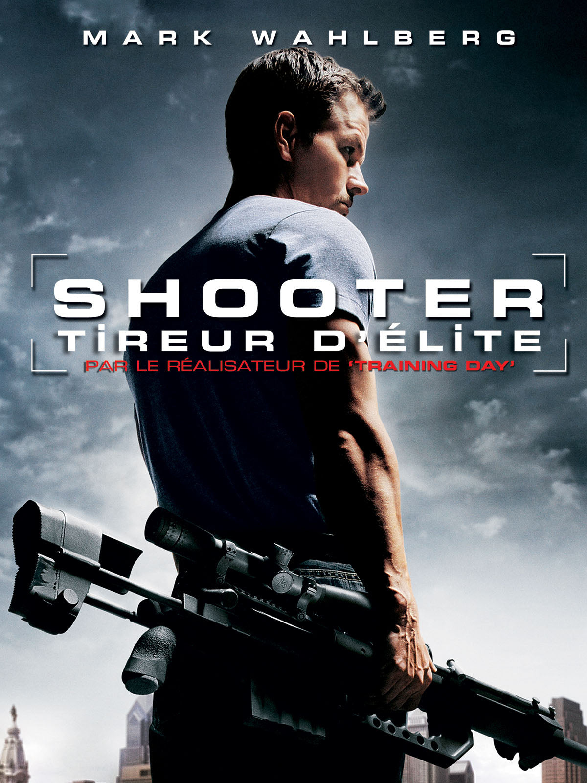 SHOOTER – TIREUR D’ÉLITE (2007) | MARK WAHLBERG | POSTER CINÉMA ACTION | POSTER HUB STUDIO RÉTRO | HQ