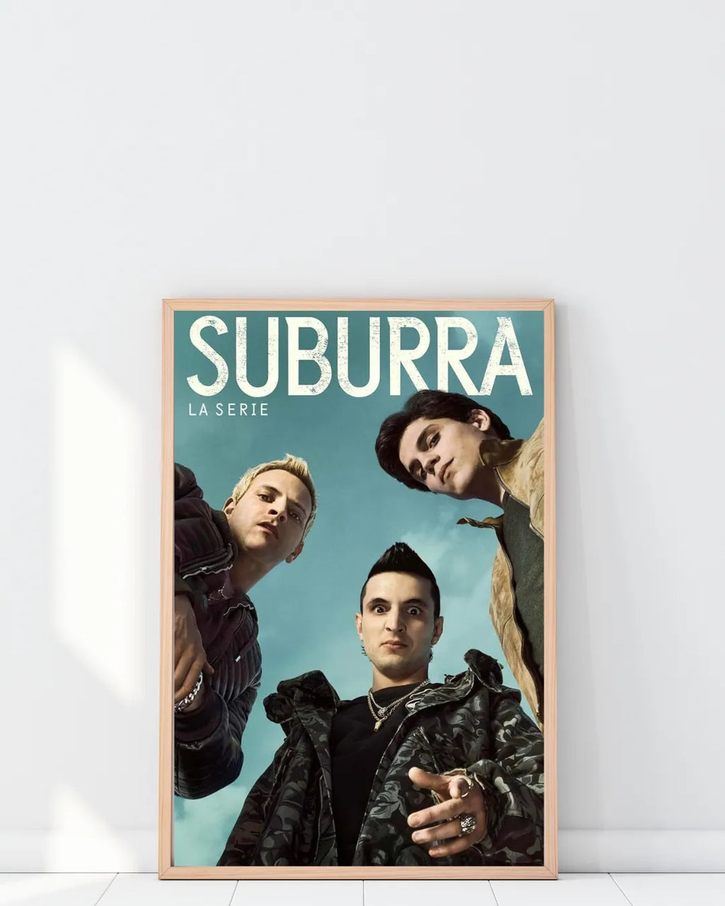 Suburra Tv Show Poster Hq Netflix – Affiche Vintage Cinéma Rétro | Poster HUB STUDIO