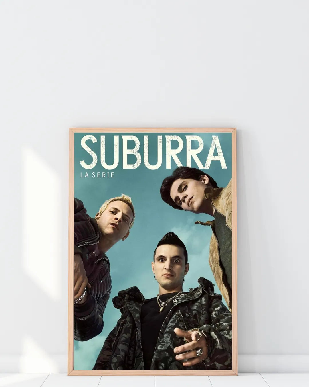 Suburra Tv Show Poster Hq Netflix – Vintage Retro Cinema Poster | Poster HUB STUDIO