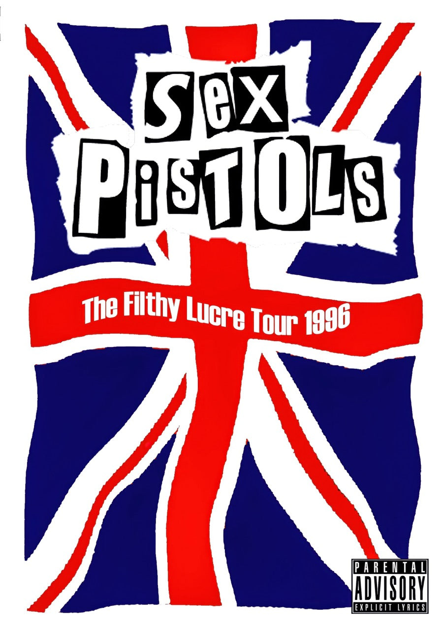 SEX PISTOLS – FILTHY LUCRE TOUR 1996 – PUNK ROCK POSTER