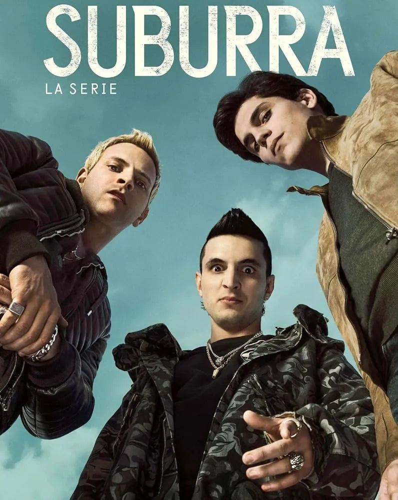 Suburra Tv Show Poster Hq Netflix – Affiche Vintage Cinéma Rétro | Poster HUB STUDIO