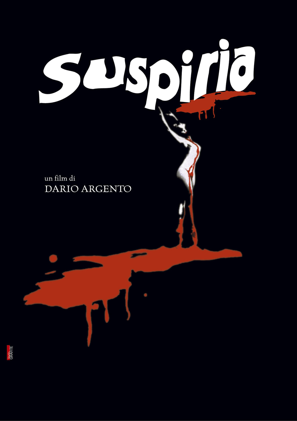 Affiche du film culte Suspiria (1977) de Dario Argento. Un classique du cinéma d’horreur. Reproduction haute qualité – Poster Hub.
