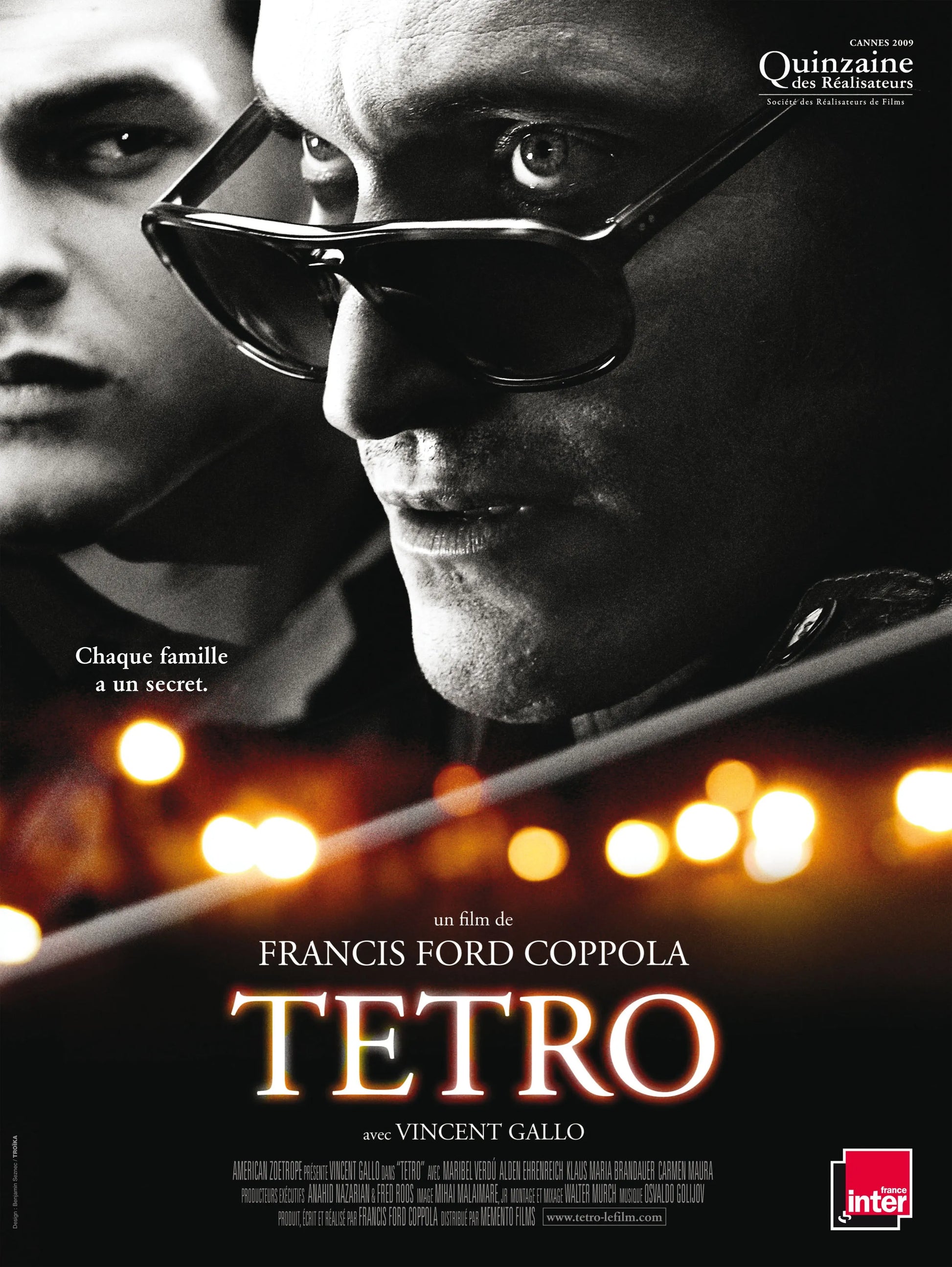 TETRO, Francis Ford Coppola, AFFICHE VINTAGE MOVIE POSTER HQ