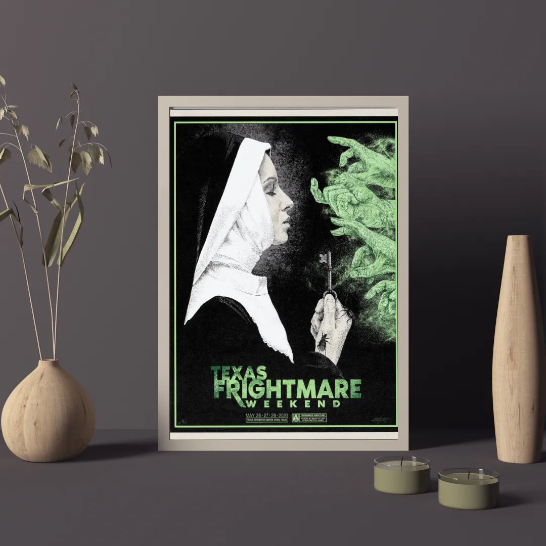 TEXAS FRIGHTMATE AFFICHE VINTAGE MOVIE POSTER HQ