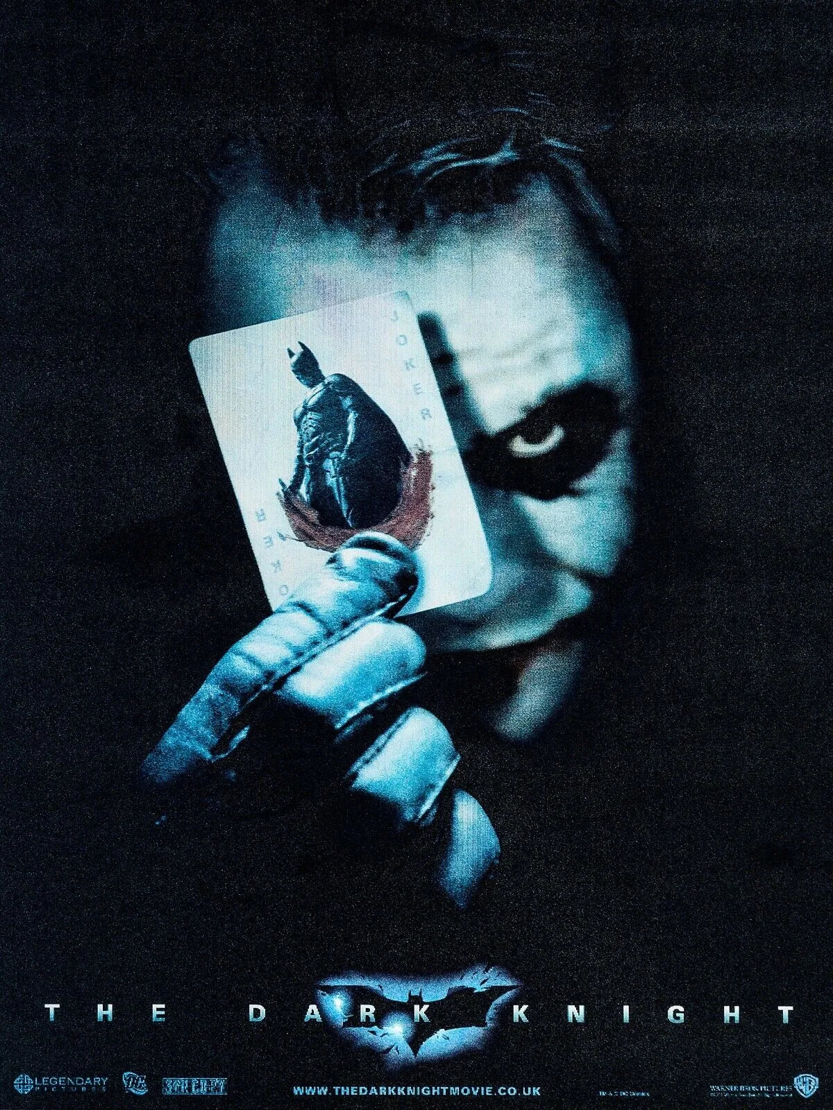 THE DARK KNIGHT – LE CHEVALIER NOIR, CHRISTIAN BALE, 2008, REPRO AFFICHE CINÉMA VINTAGE, HQ