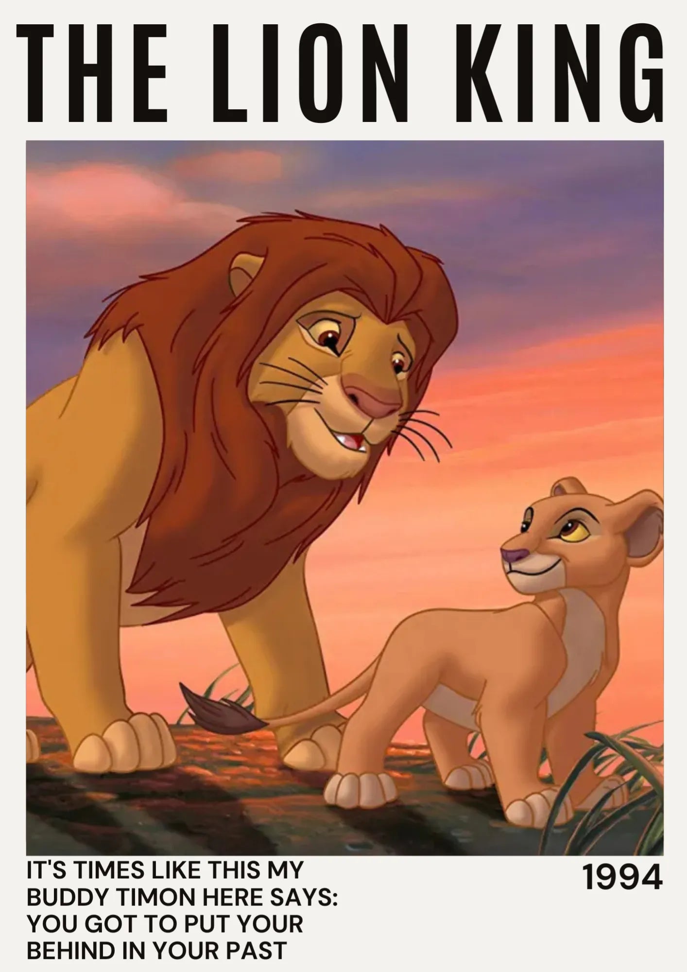 THE LION KING MOVIE POSTER HQ