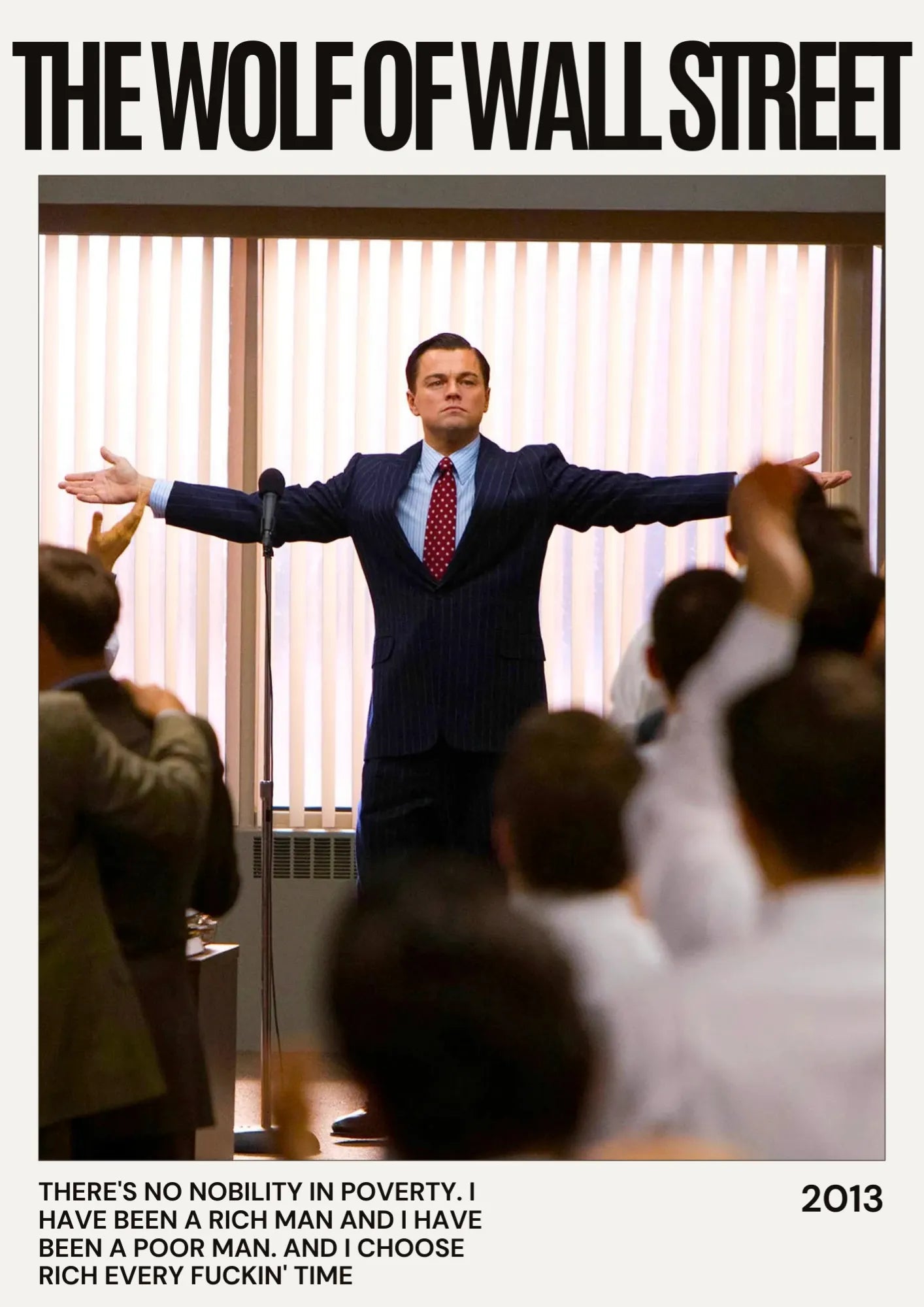 THE WOLF OF WALL STREET MOVIE POSTER HQ