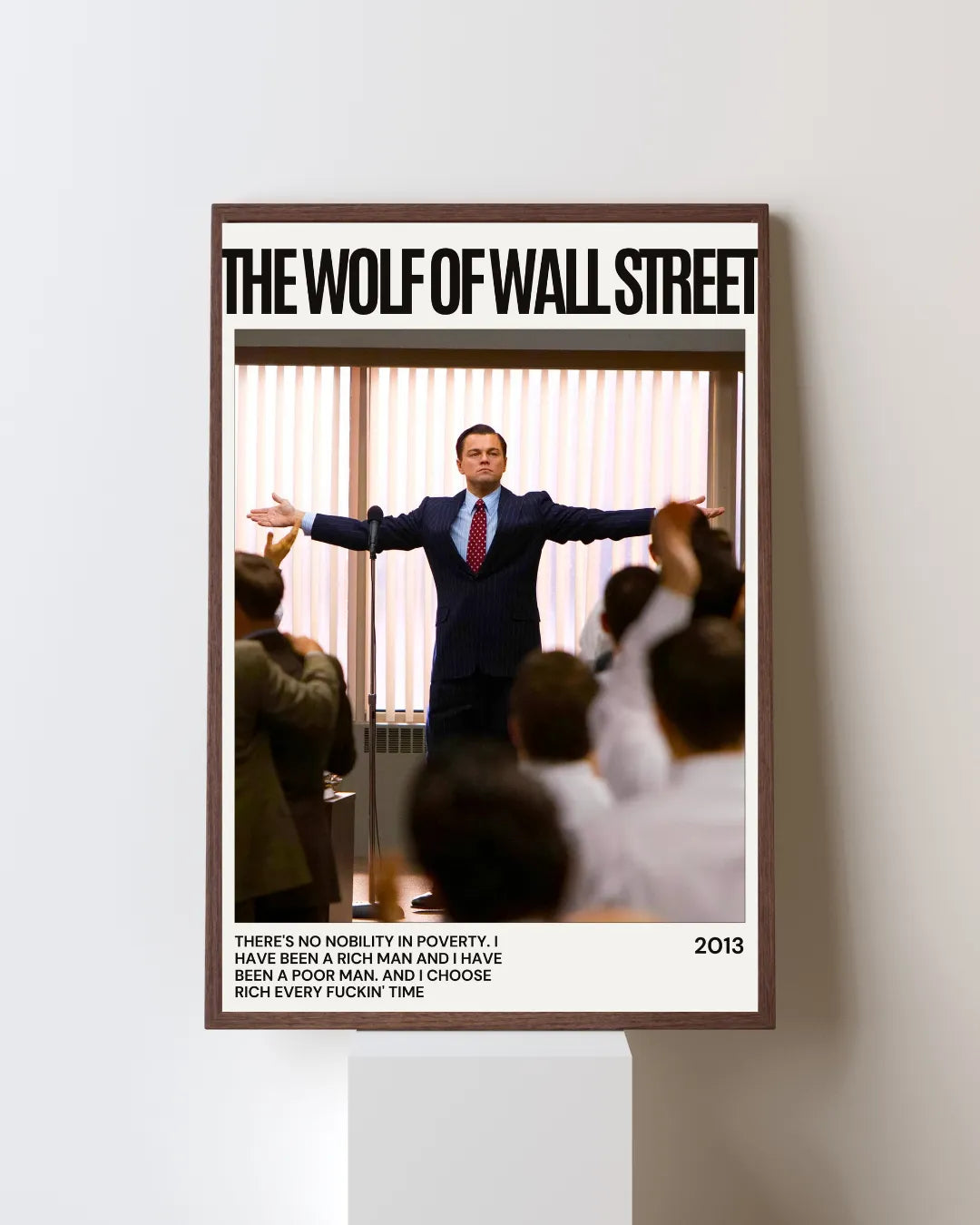 THE WOLF OF WALL STREET MOVIE POSTER HQ
