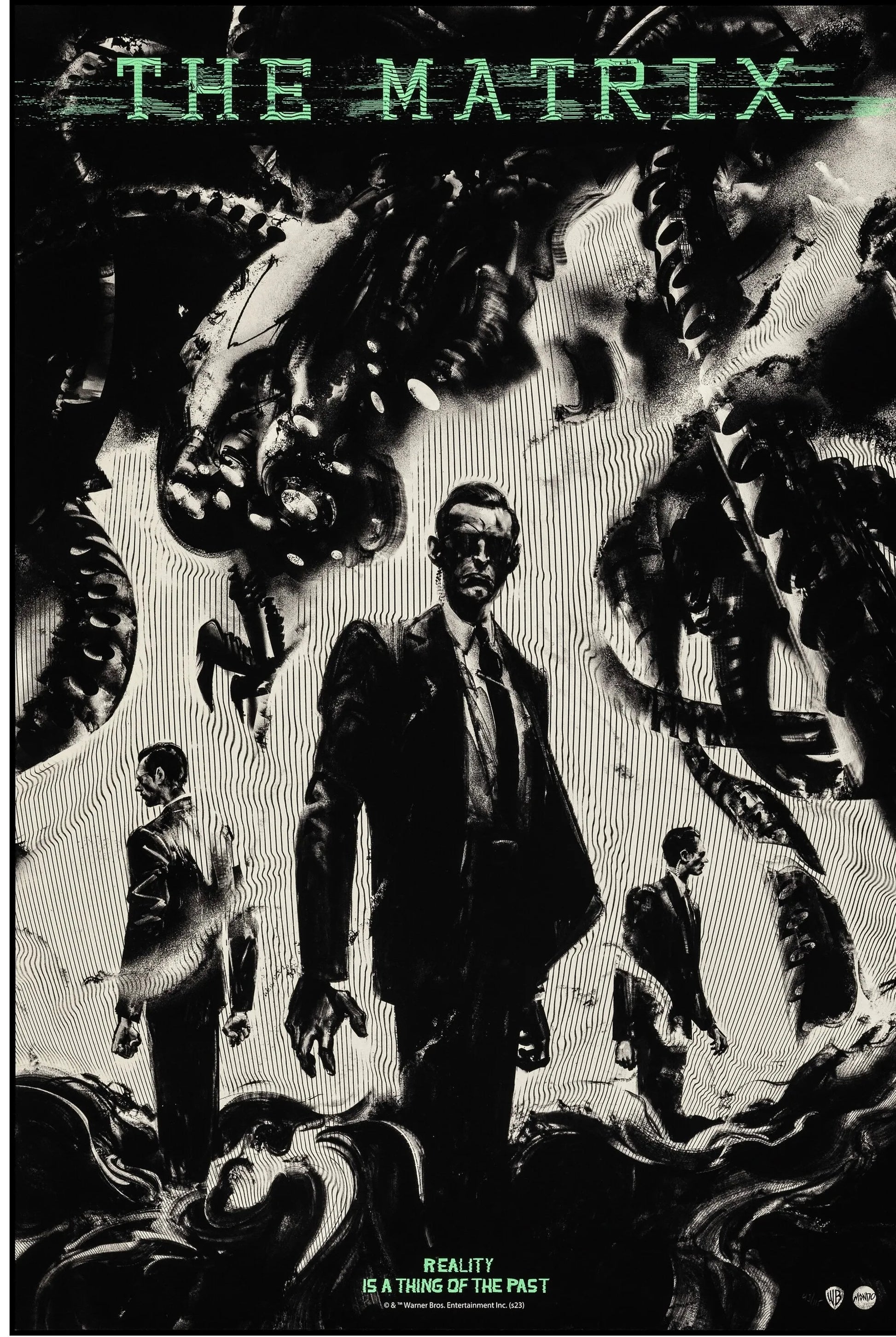 THE MATRIX VINTAGE MOVIE POSTER HQ