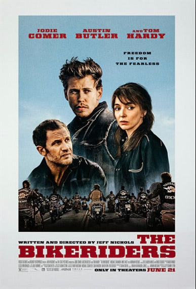 THE BIKERIDERS (2024) – AUSTIN BUTLER – JODIE COMER – TOM HARDY – DRAMA FILM POSTER – REPRODUCTION – POSTER HUB STUDIO – HQ