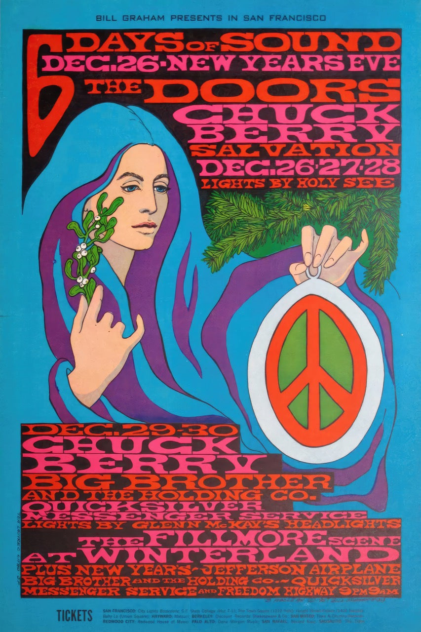 THE DOORS & CHUCK BERRY – DAYS OF SOUND FILLMORE WINTERLAND 1967