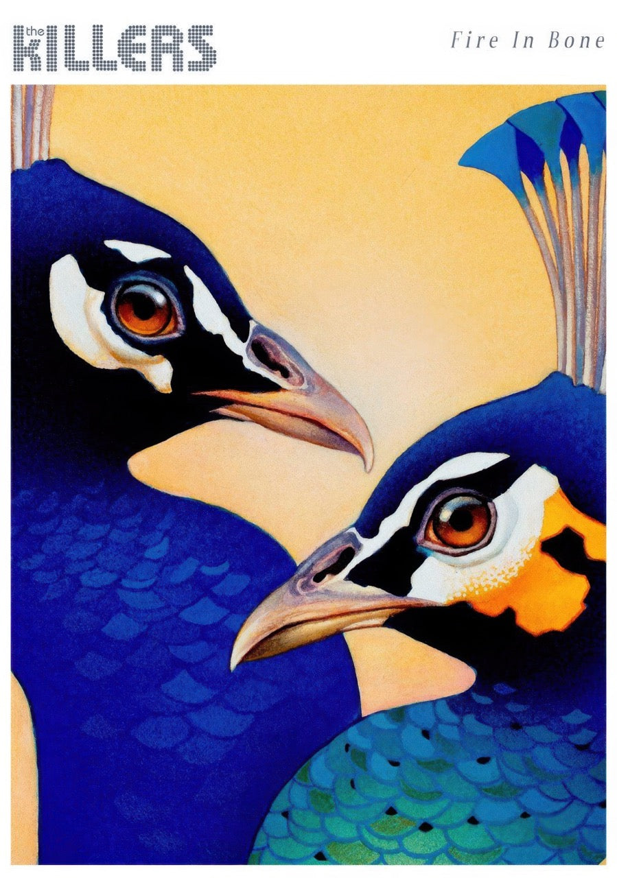 THE KILLERS – FIRE IN BONE SINGLE ARTWORK POSTER