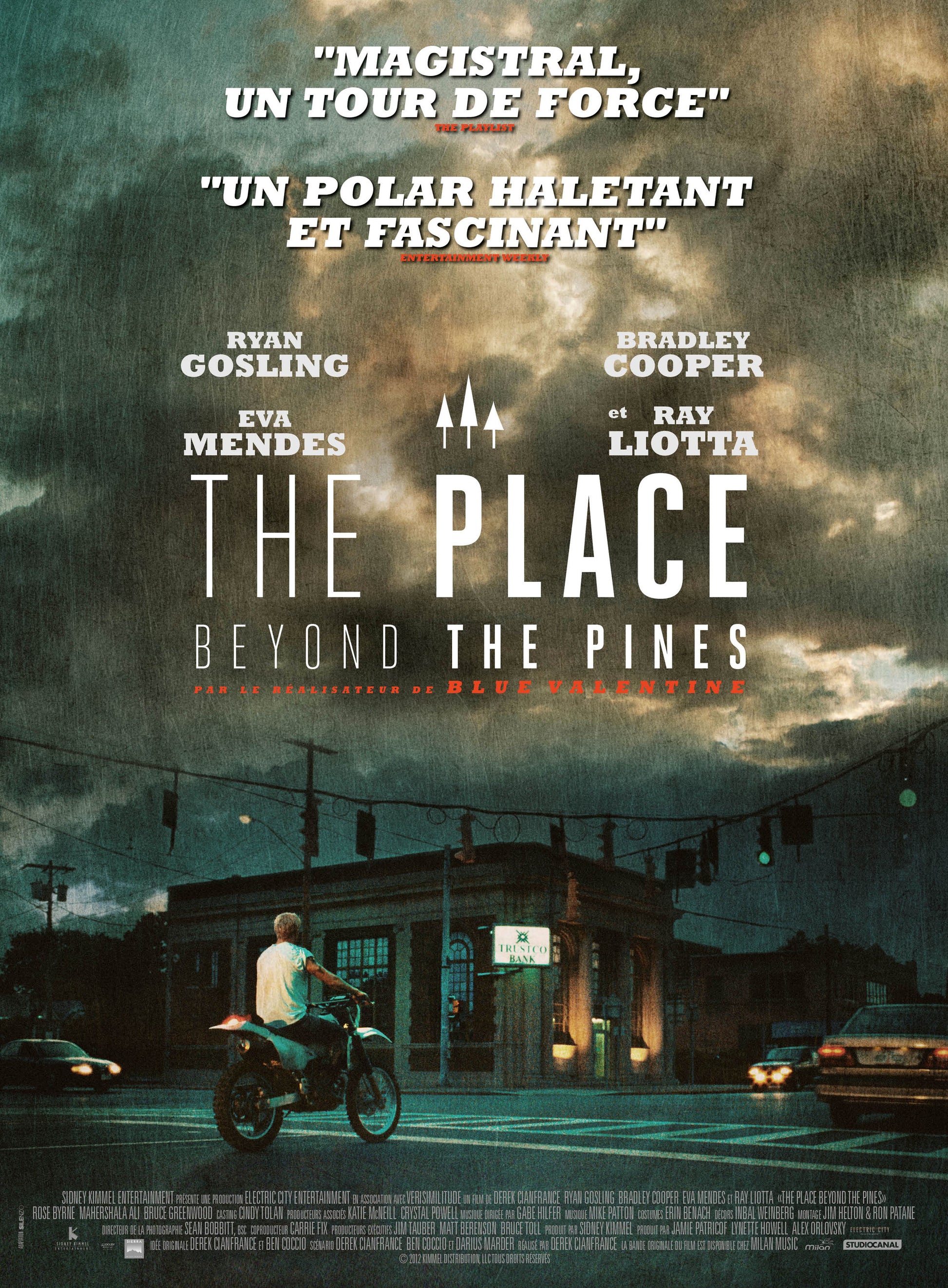 THE PLACE BEYOND THE PINES – A FILM BY DEREK CIANFRANCE (2012) – RYAN GOSLING – BRADLEY COOPER – REPRODUCTION – POSTER HUB STUDIO – HQ