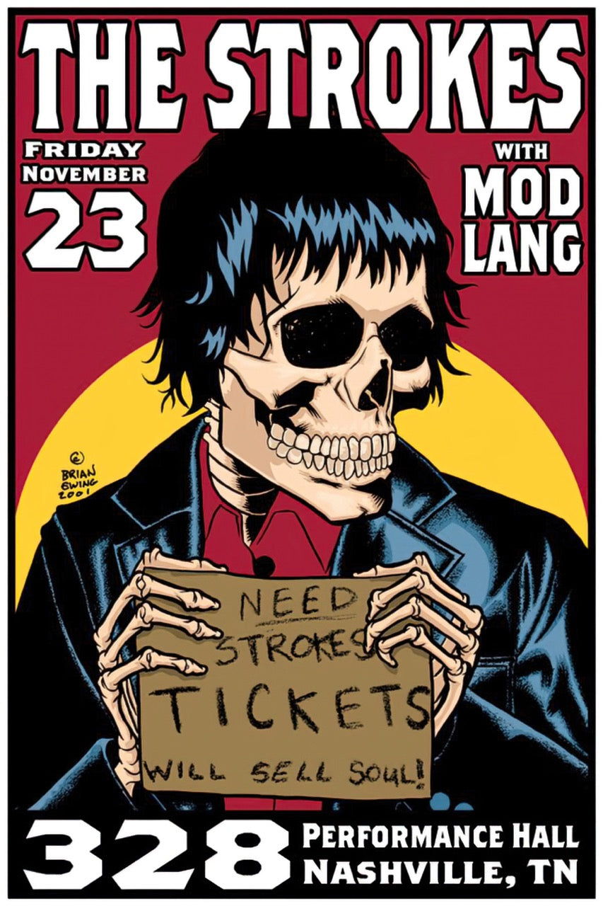 THE STROKES IN CONCERT – 328 PERFORMANCE HALL NASHVILLE NOVEMBER 23